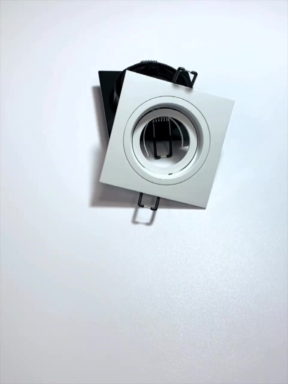 Светильник встраиваемый поворотный GU5.3 (MR16) квадрат 010110 Белый SignImpress