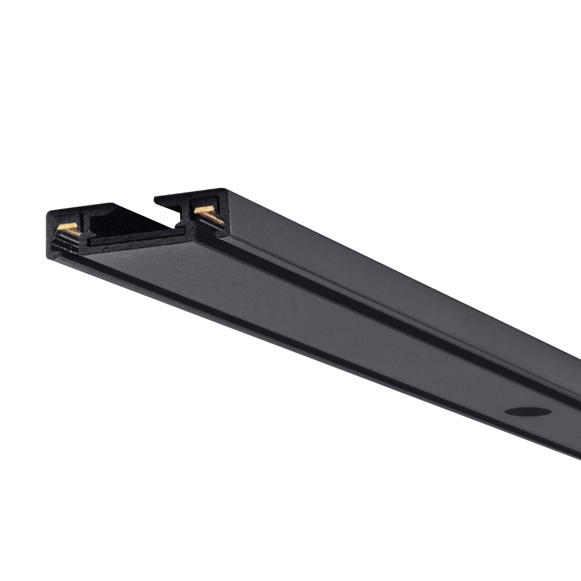 Шинопровод 1фаза накладной Ultra Thin 24/48В для магнитных треков Чёрный 3м SignImpress