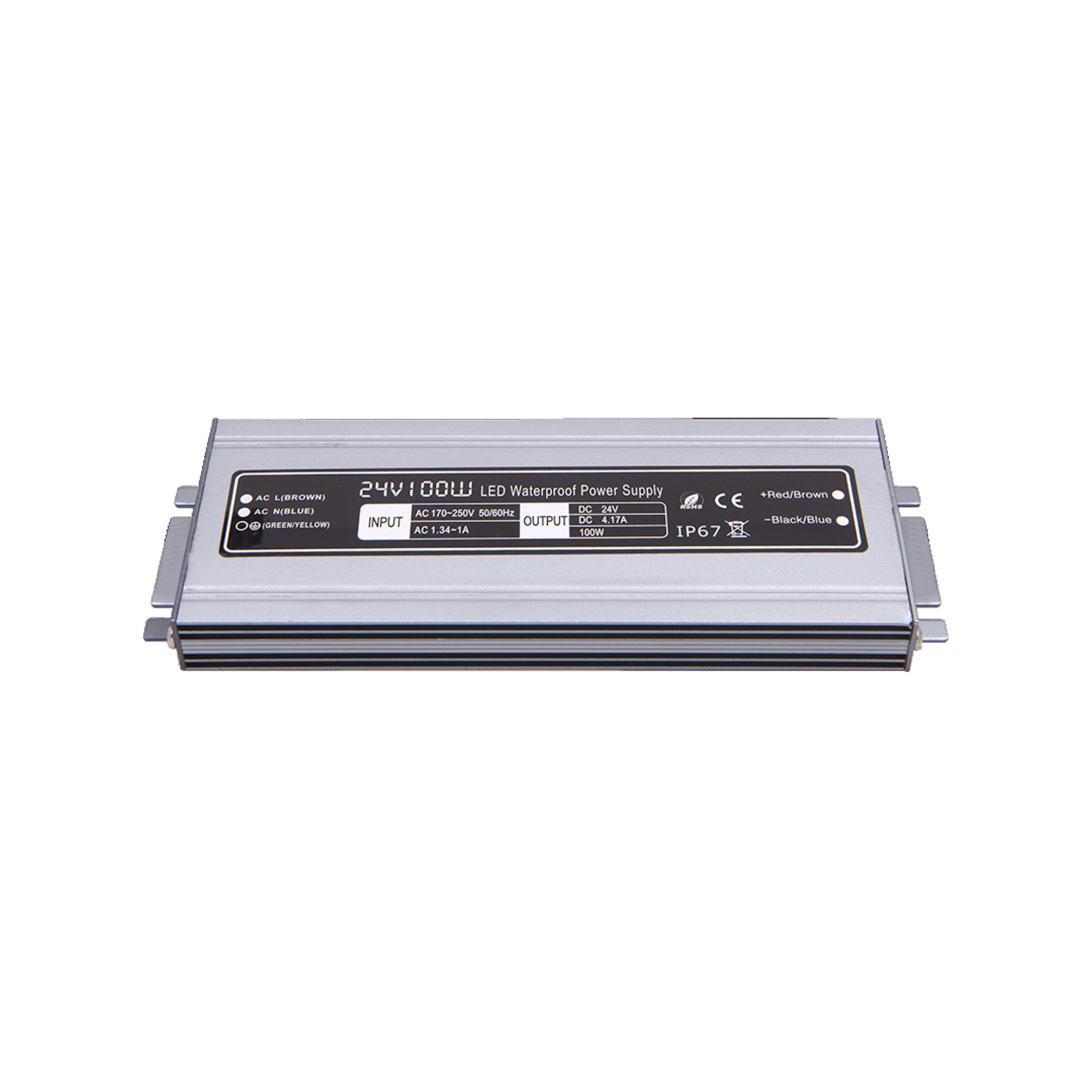 Блок питания MINI Al TPW, 100 W Влагозащитный, 24 V SWG