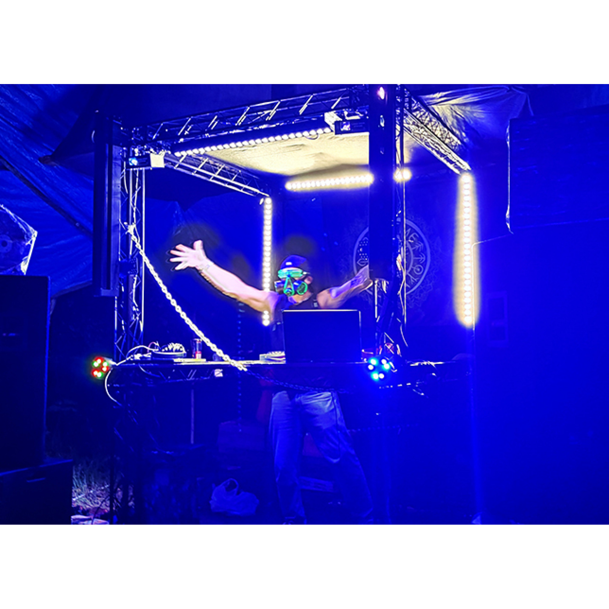 Фермы металлические Line 20*20*300cm, цвет черный, SignImpress