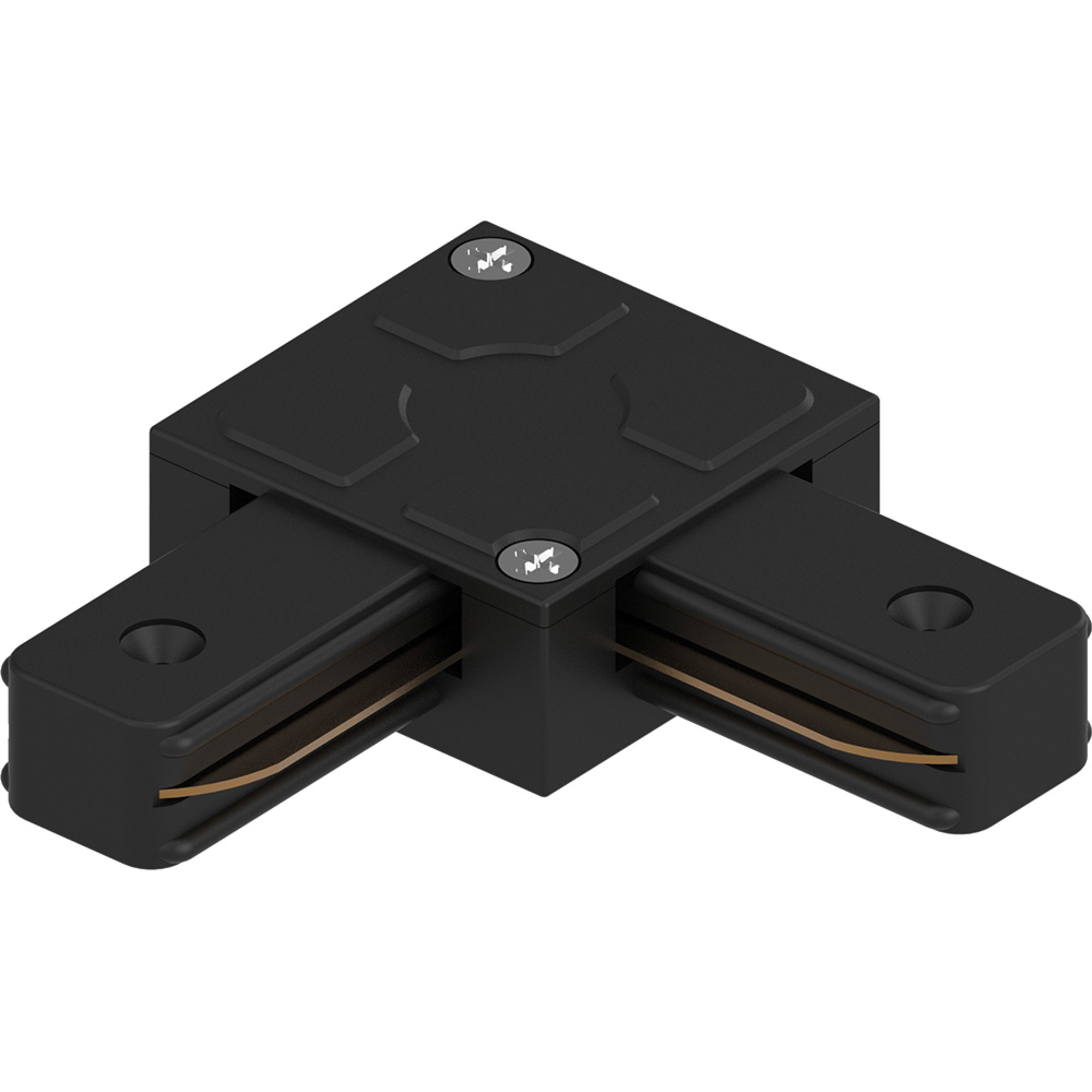 Коннектор угловой для шинопровода, черный, LD1007 для CAB1005,Feron АКЦИЯ 