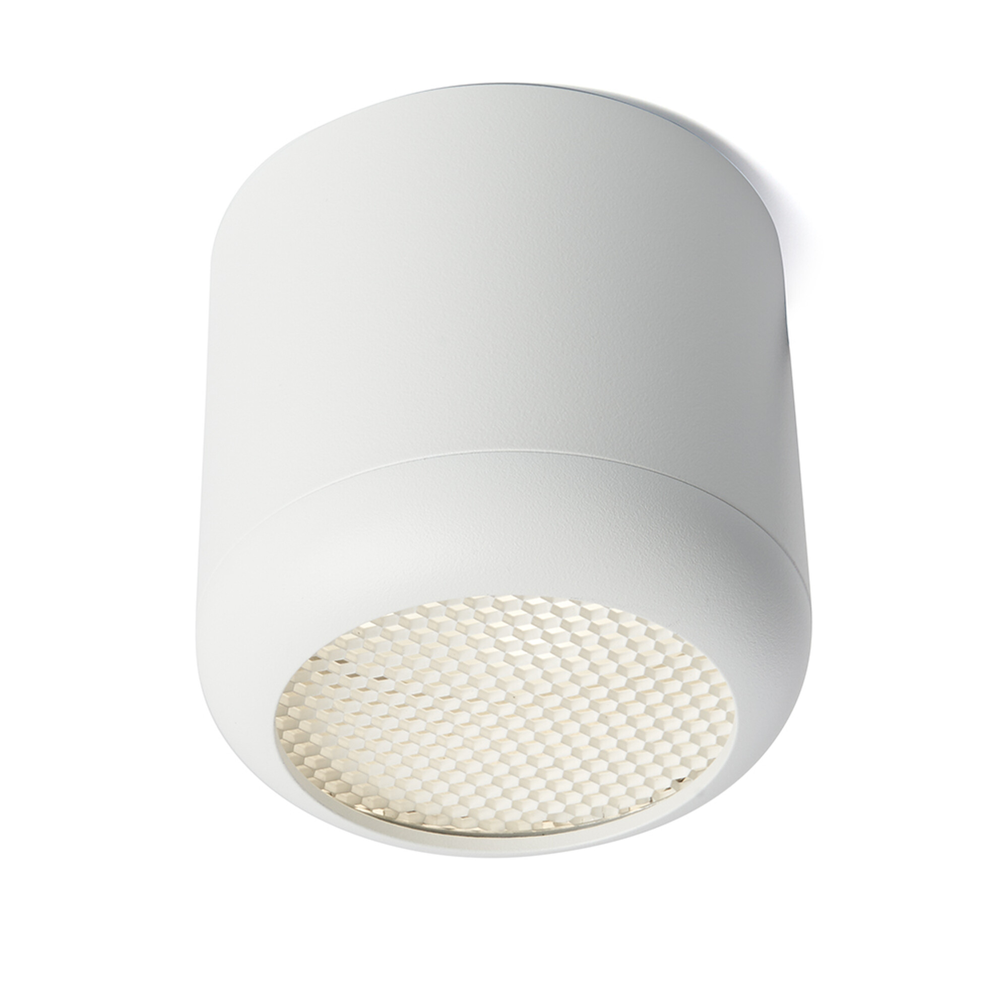 Светильник потолочный HL365 Barrel ECHO 12W, 230V, GX53, белый Feron