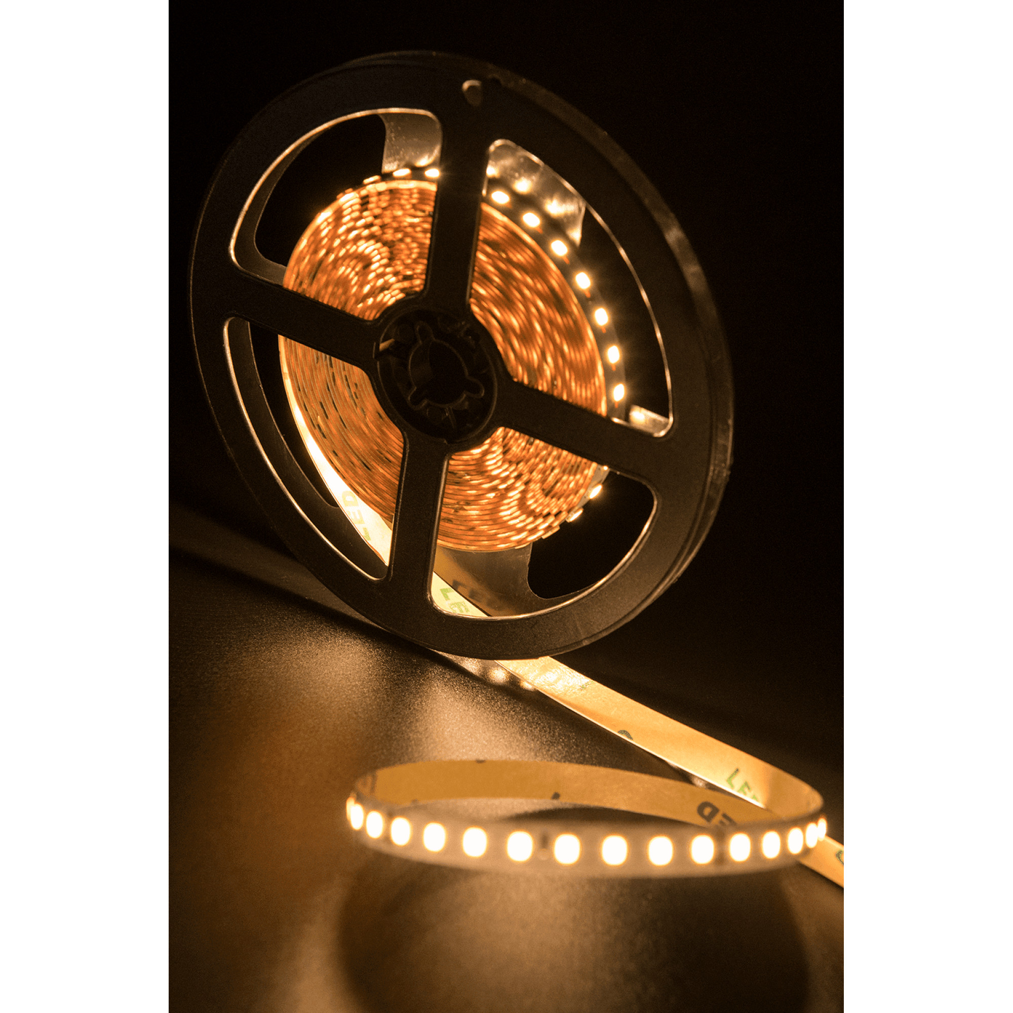 Лента светодиодная ПРО SMD2835 128LED/м 11,5Вт/м 24В IP20 Цвет:Теплый белый (1метр) SWG