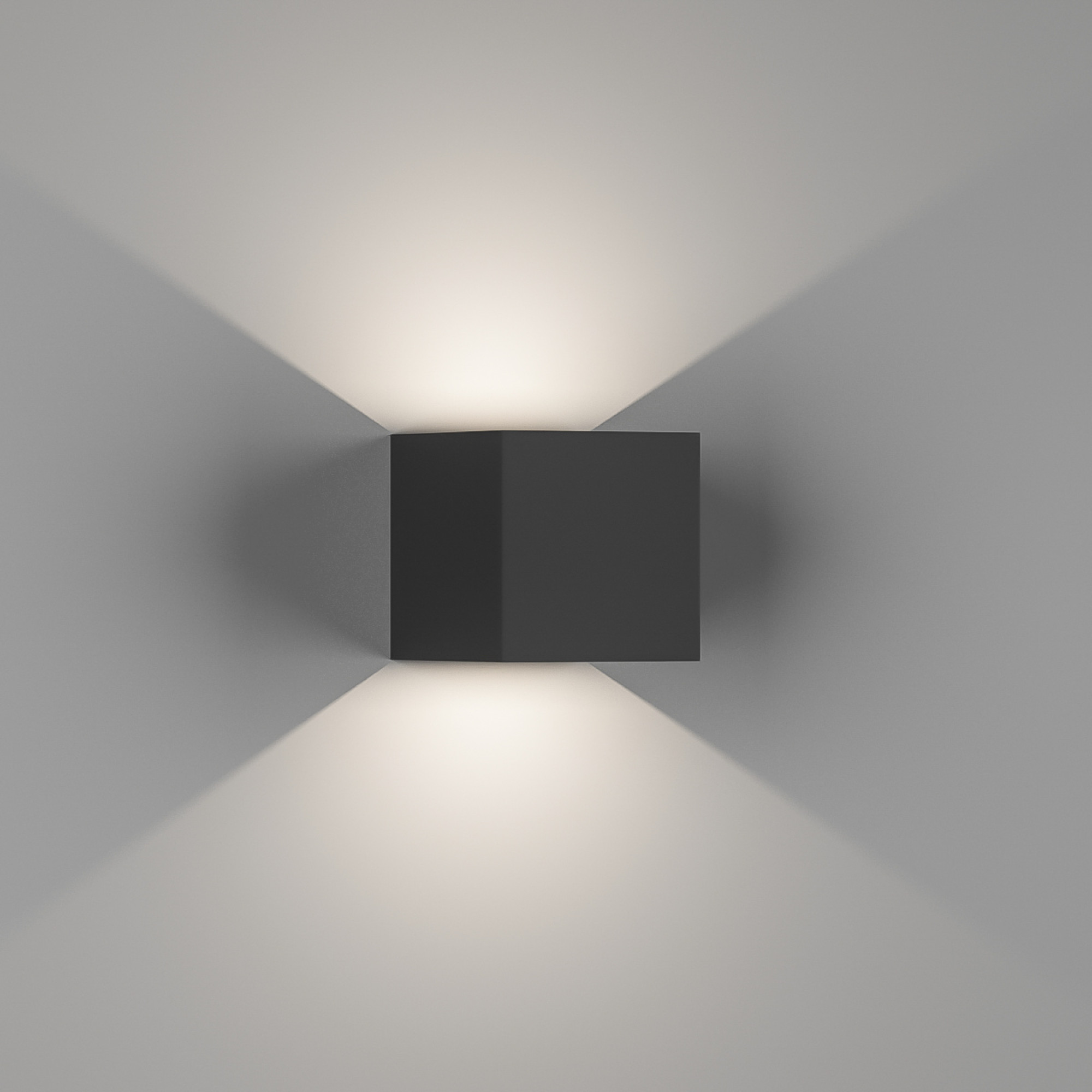 Бра двухс.ее с возмож. регулировать угол рассеивания NEXT Черный 6Вт 3000K IP54 GW-A310-6-BL-WW SWG