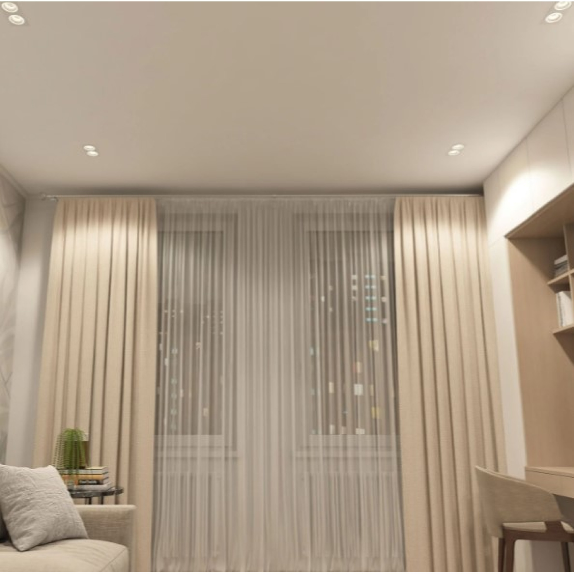 Встраиваемый светильник DK2062-WH Denkirs