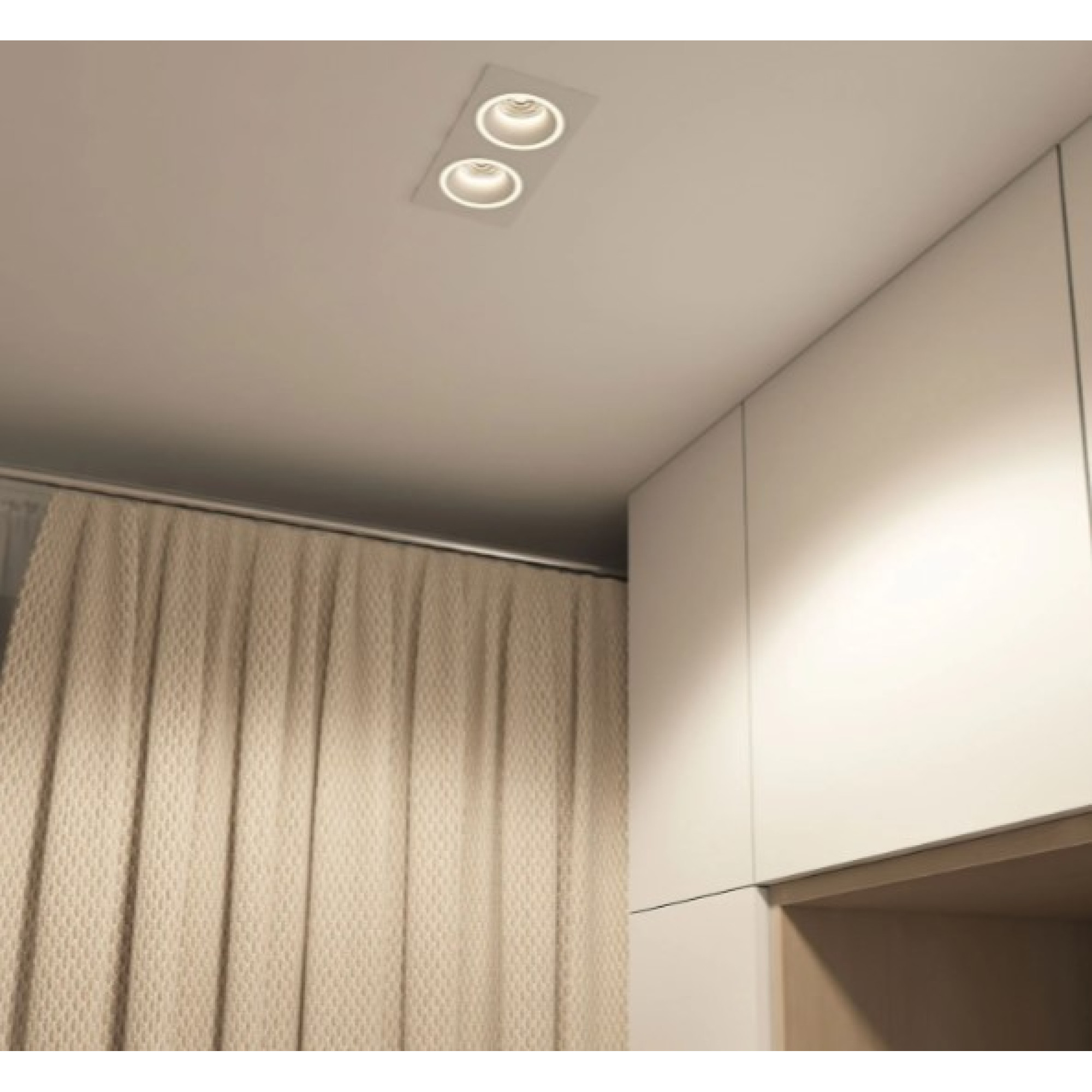 Встраиваемый светильник DK2062-WH Denkirs