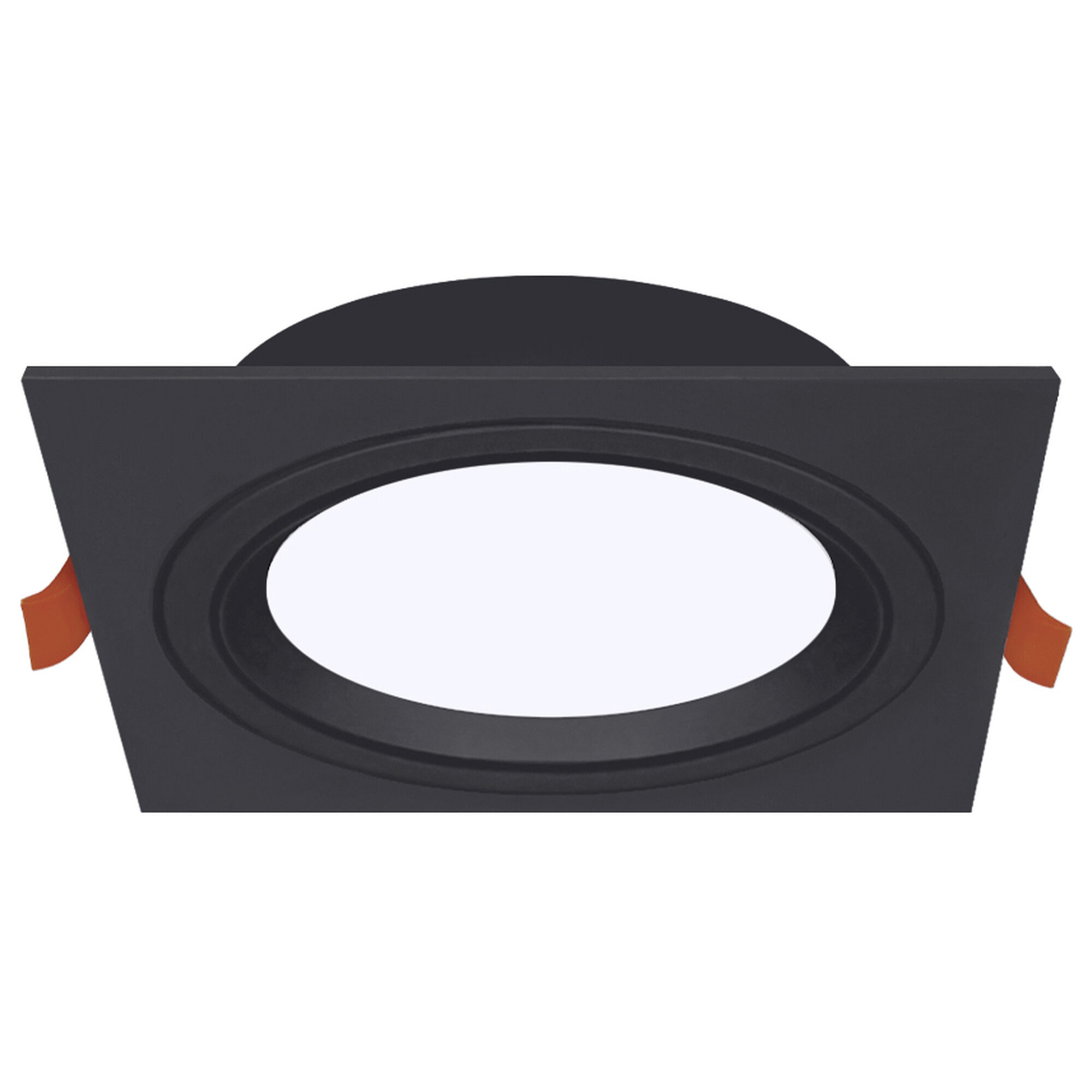 Светильник встраиваемый поворотный GX53 квадрат 46176 Чёрный SignImpress