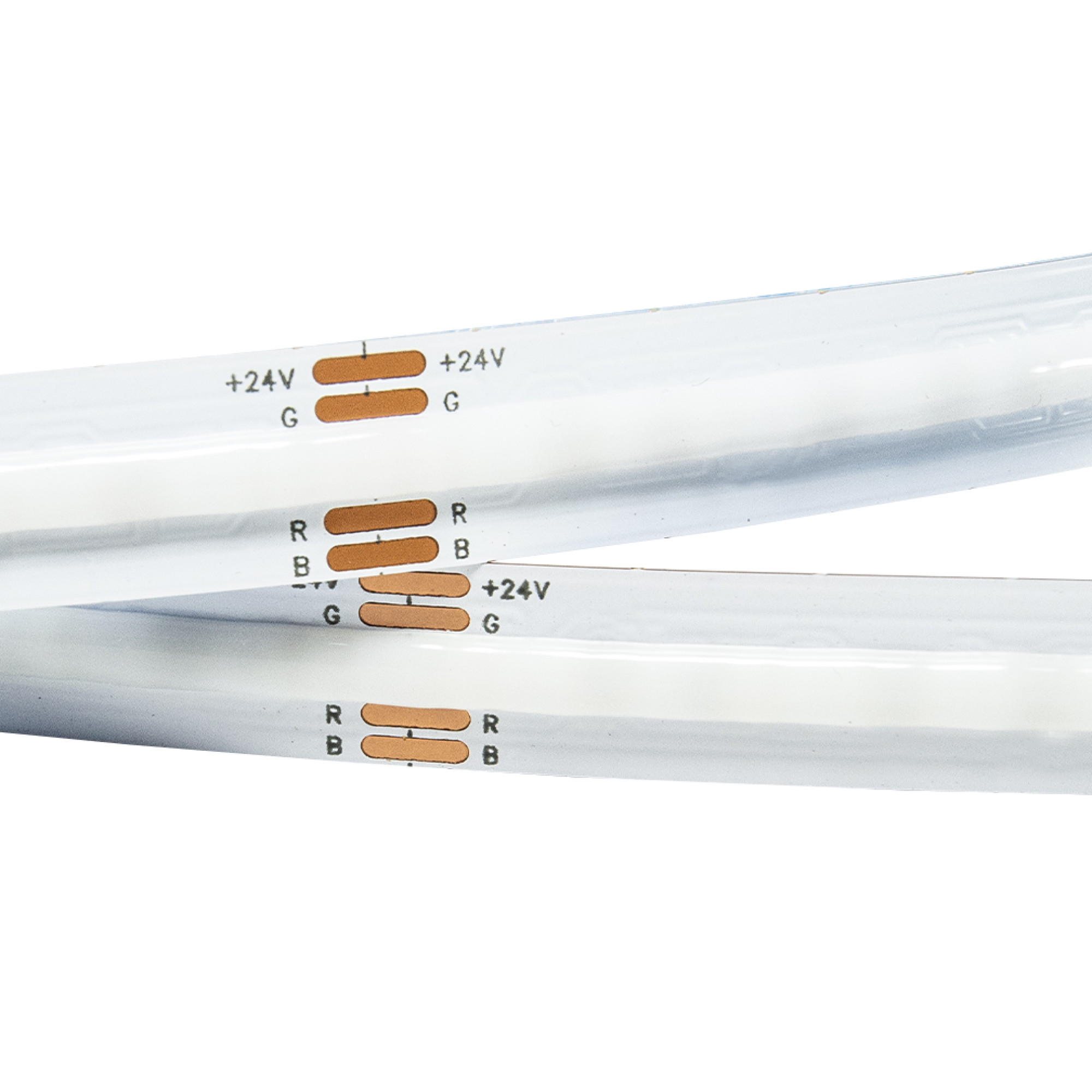 Лента светодиодная COB 24В 480д/м 12Вт RGB IP20 SignImpress