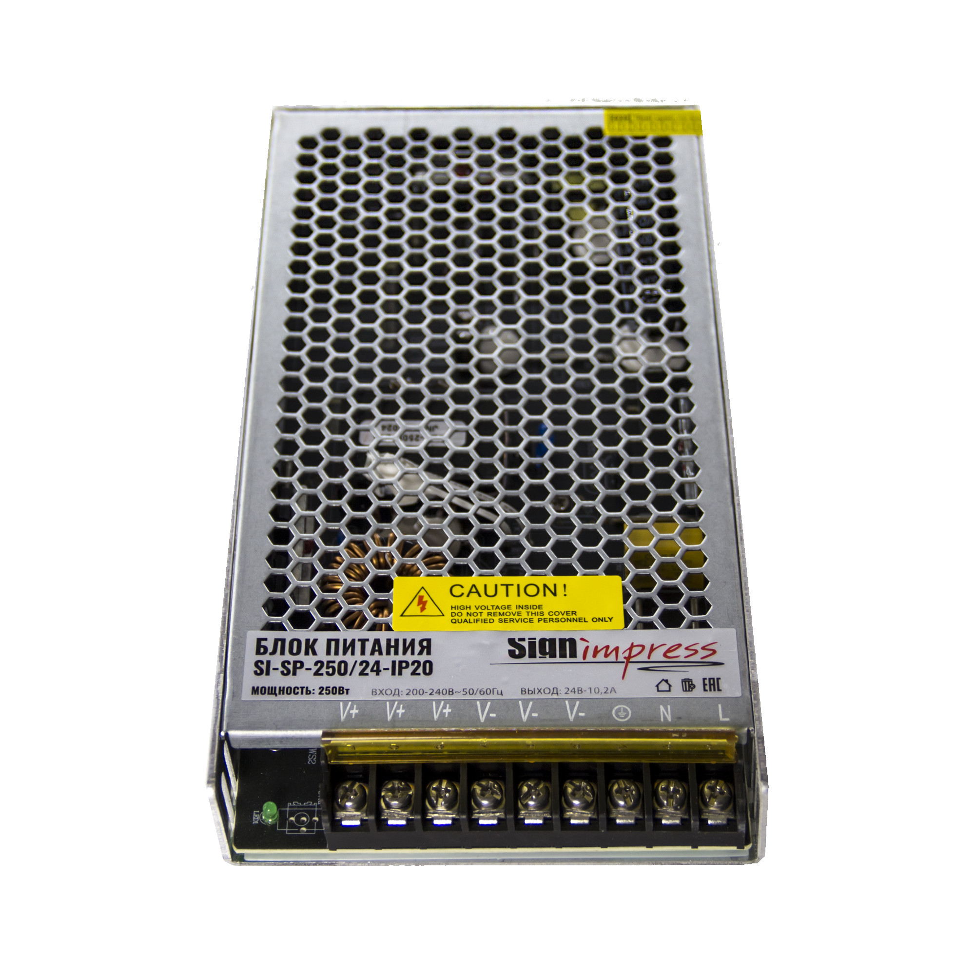 Блок питания 250Вт 24В IP20 YM SignImpress