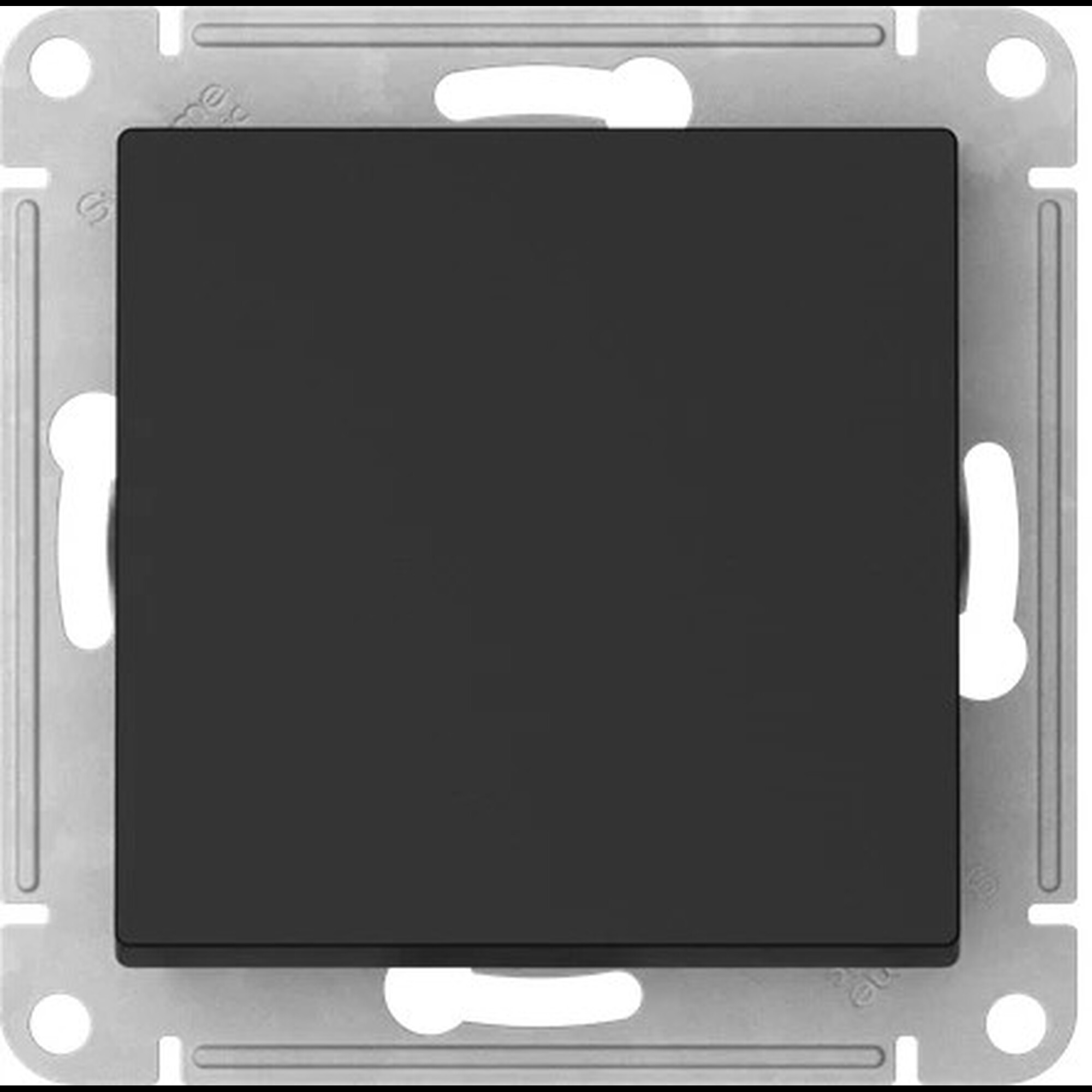 1-клавишный ВЫКЛЮЧАТЕЛЬ, сх.1, 10АХ, мех., быстрозажимные клеммы., КАРБОН