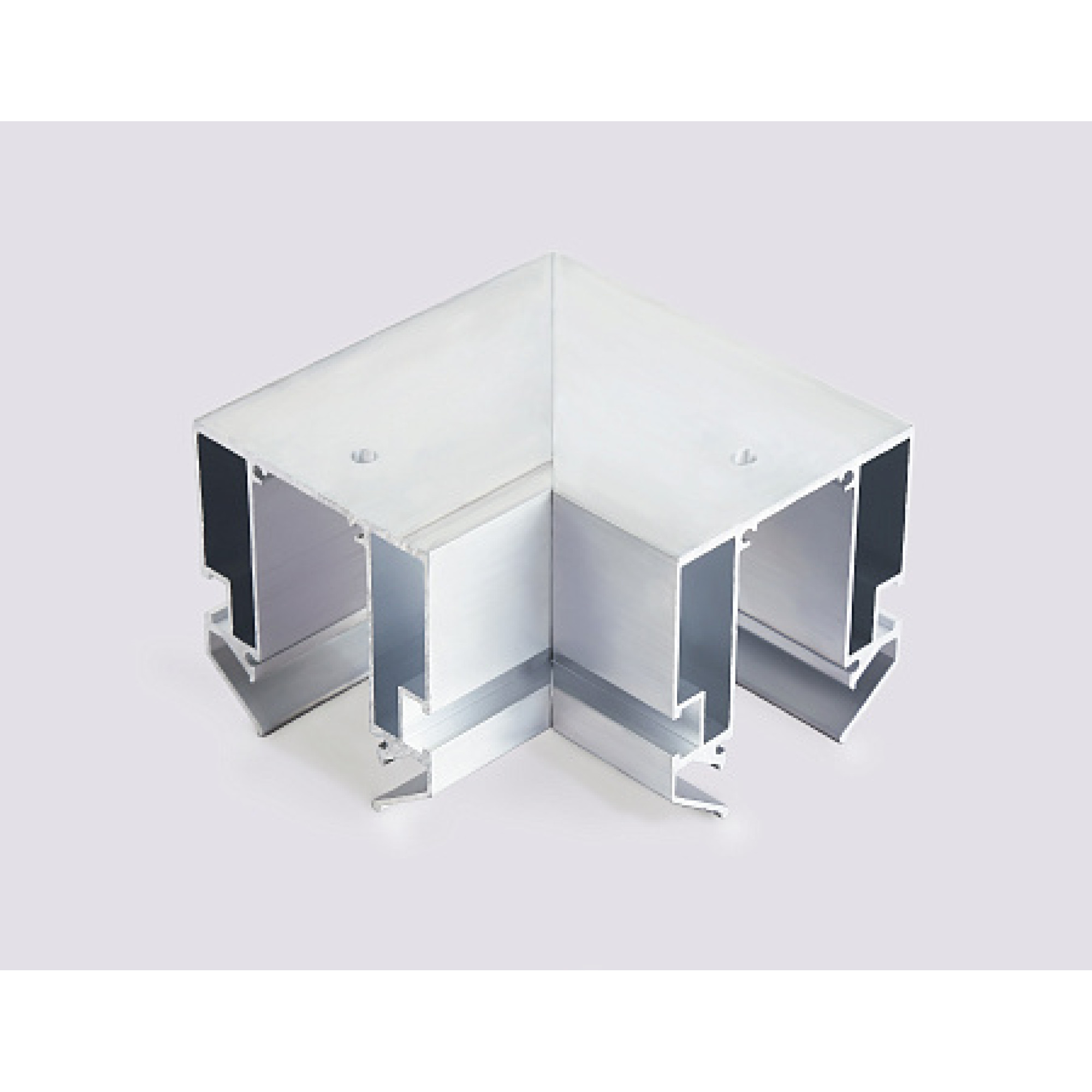 Коннектор угловой для корпуса Magnetic в натяжной потолок Ambrella light