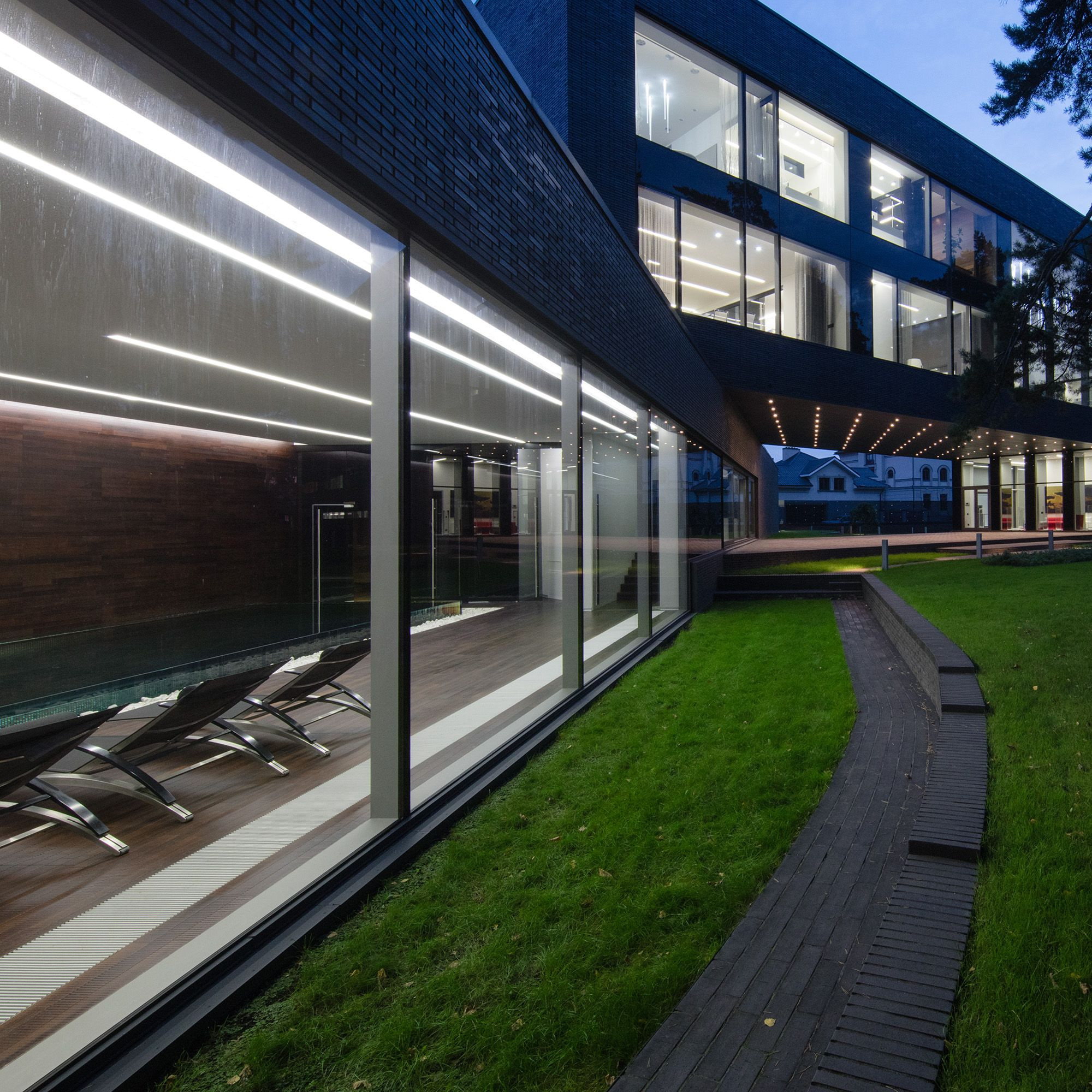 Светодиодный встраиваемый светильник 103см 20W 6500К мат. сер. Elektrostandard (распродажа)