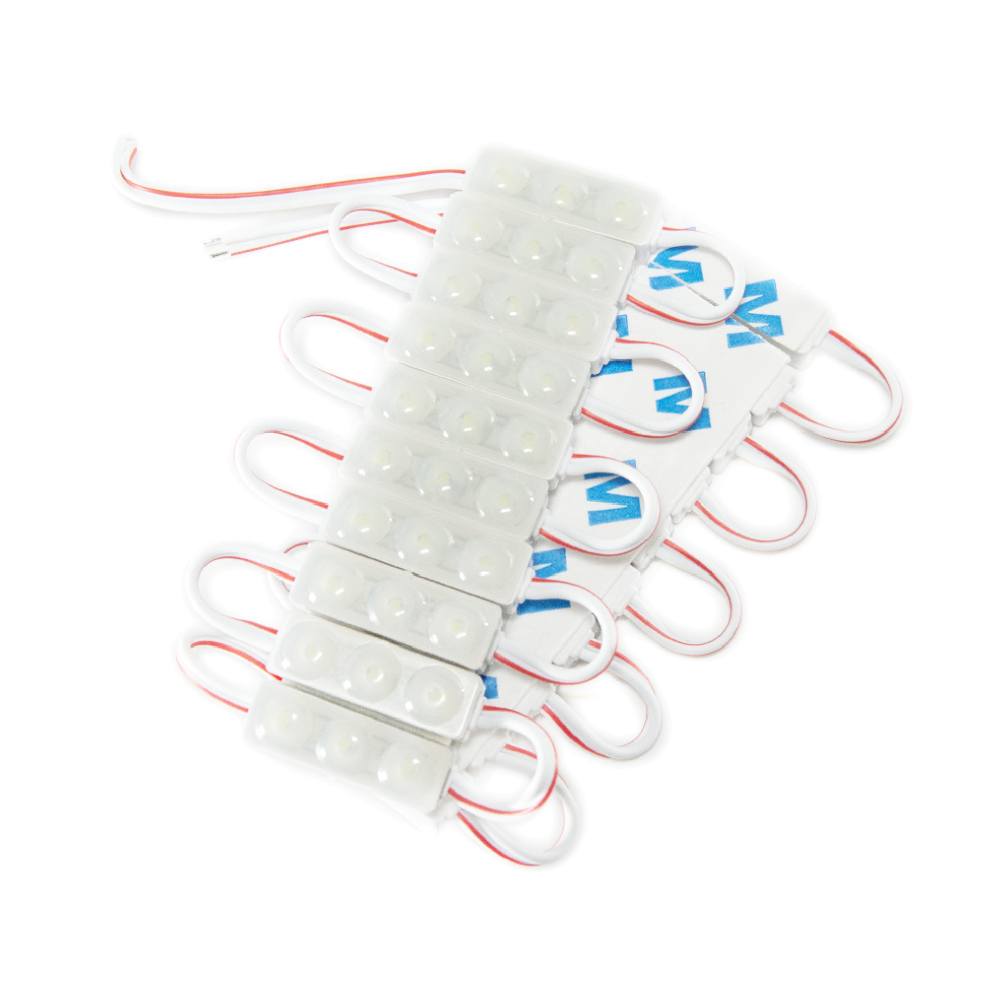 Модуль светодиодный mini 3 SMD 2835 0,6Вт 50Лм 10000К (с линзой 170) SignImpress