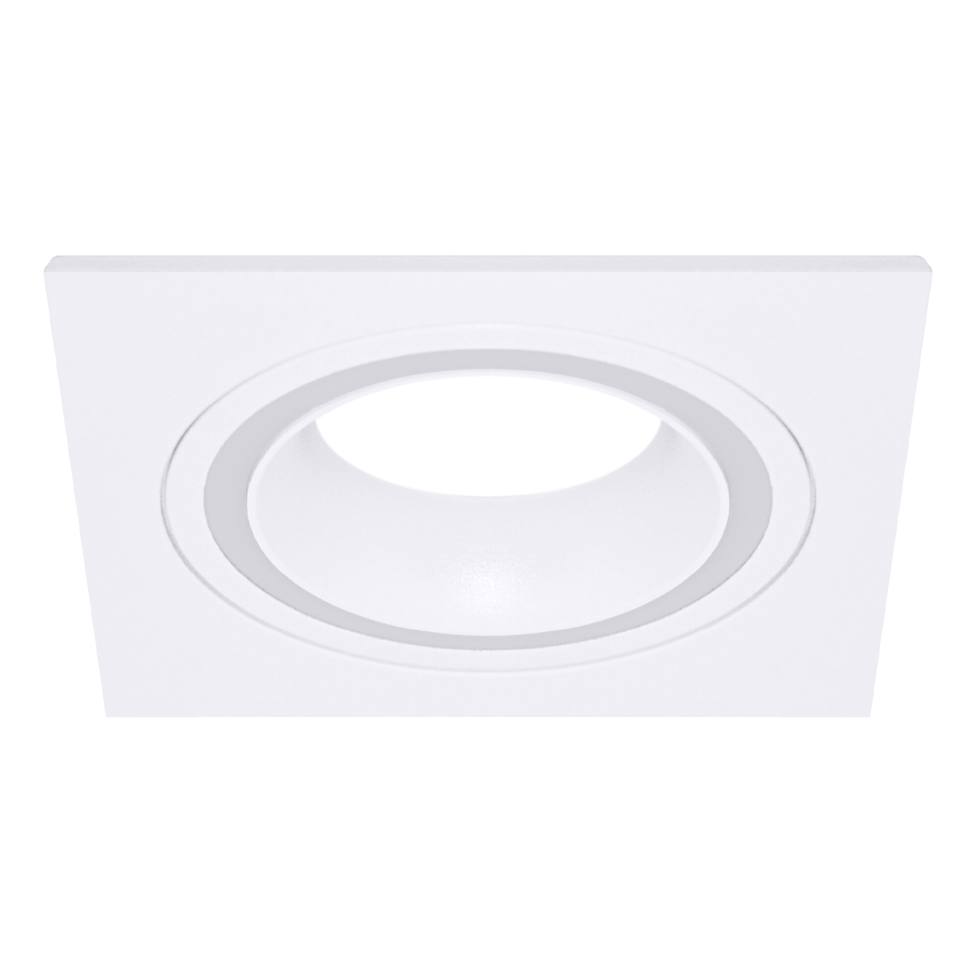 Светильник встраиваемый GU5.3 (MR16) с акрилом квадрат 010404 Белый SignImpress