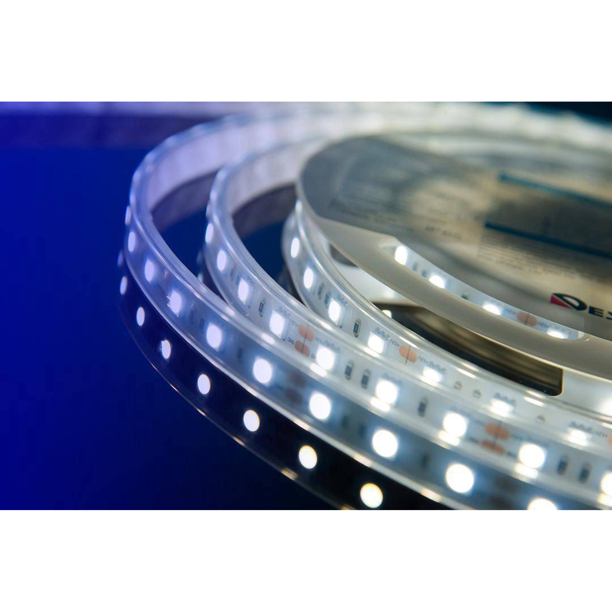 Лента светодиодная LUX5050 60LED/м 14,4Вт/м 12В IP65 Цвет:Холодный белый (6000K) (1метр) SWG