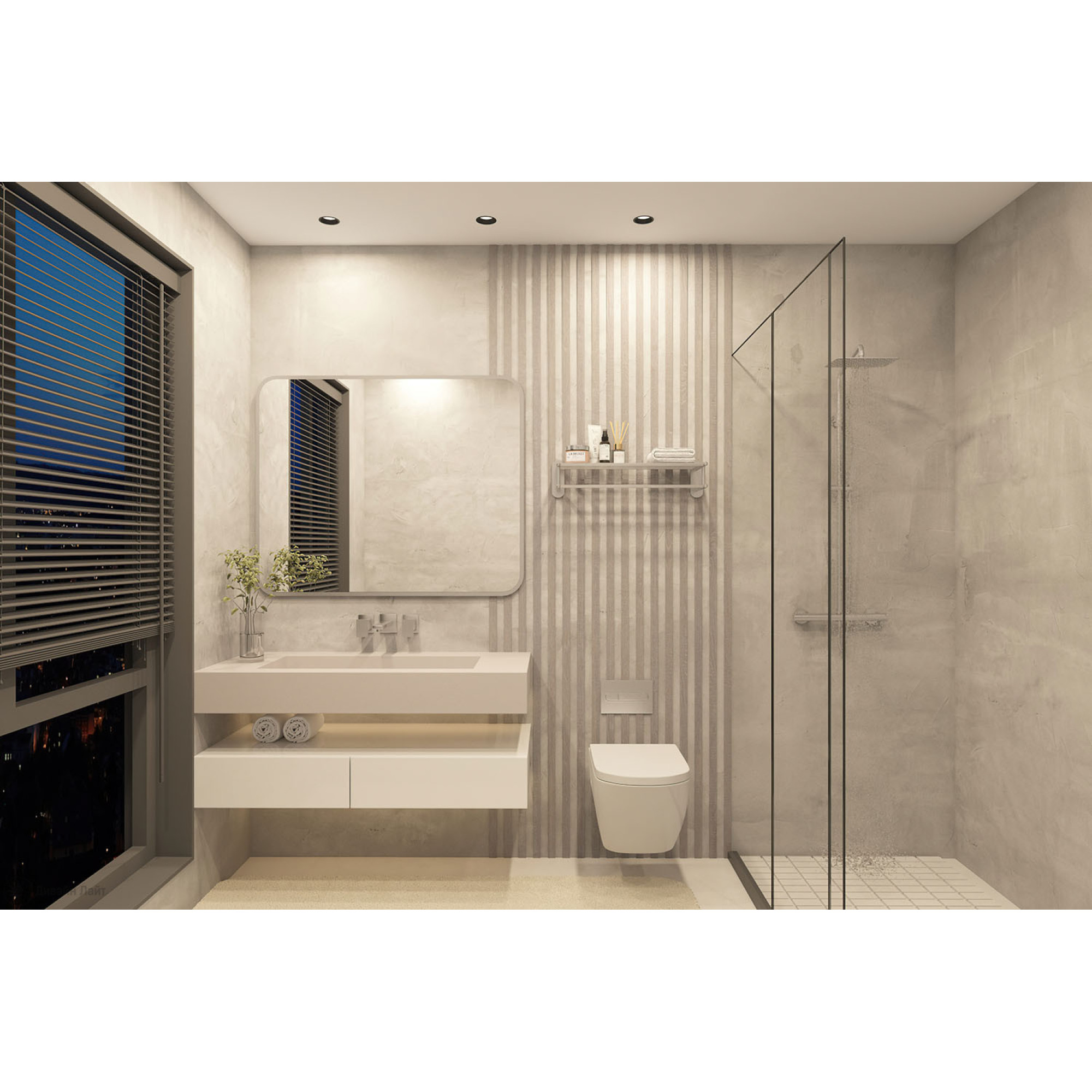 Встраиваемый светильник Deep DK3103-BK Denkirs