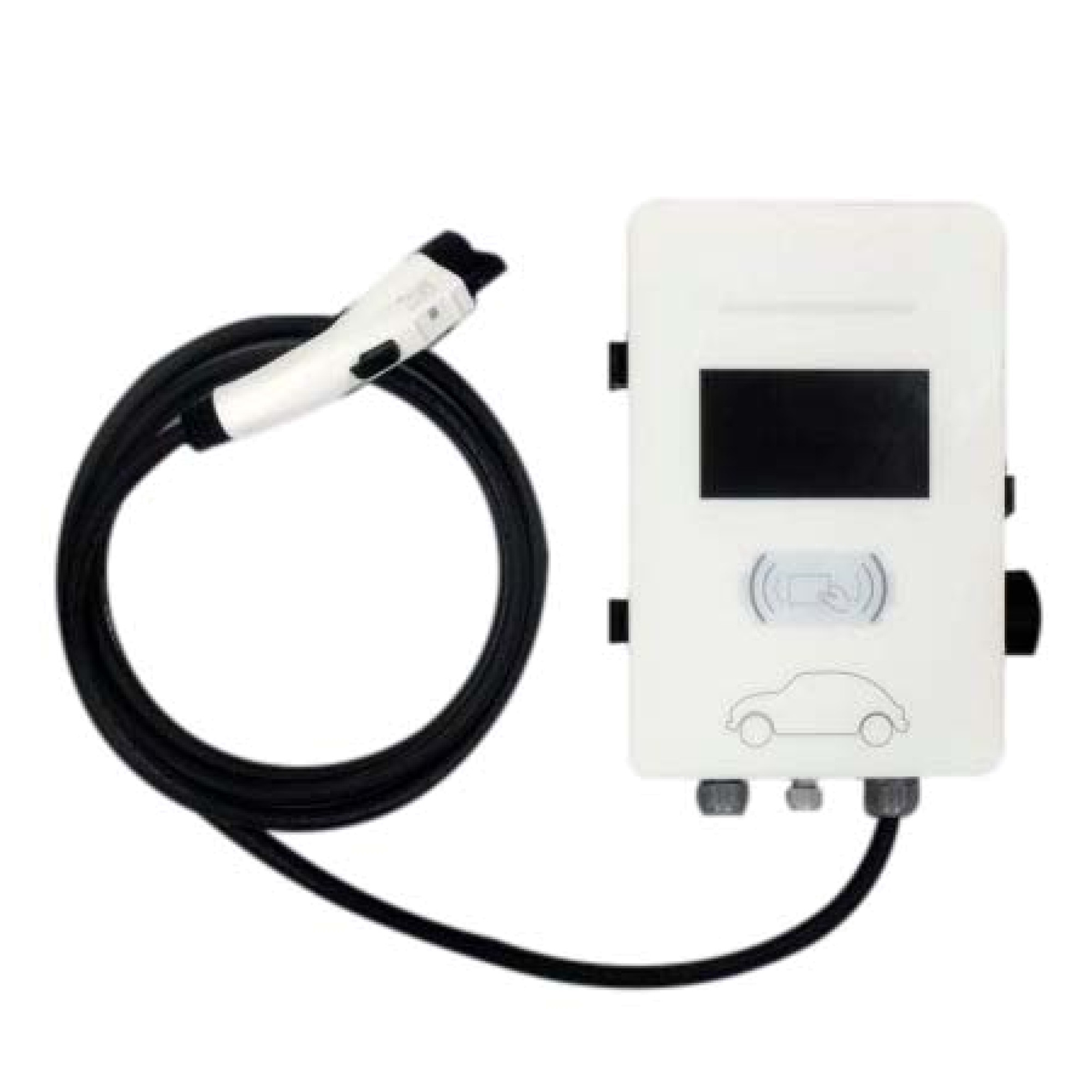 Зарядная станция, кабельная InterSmart T1 11,5кВт 4G+WiFi