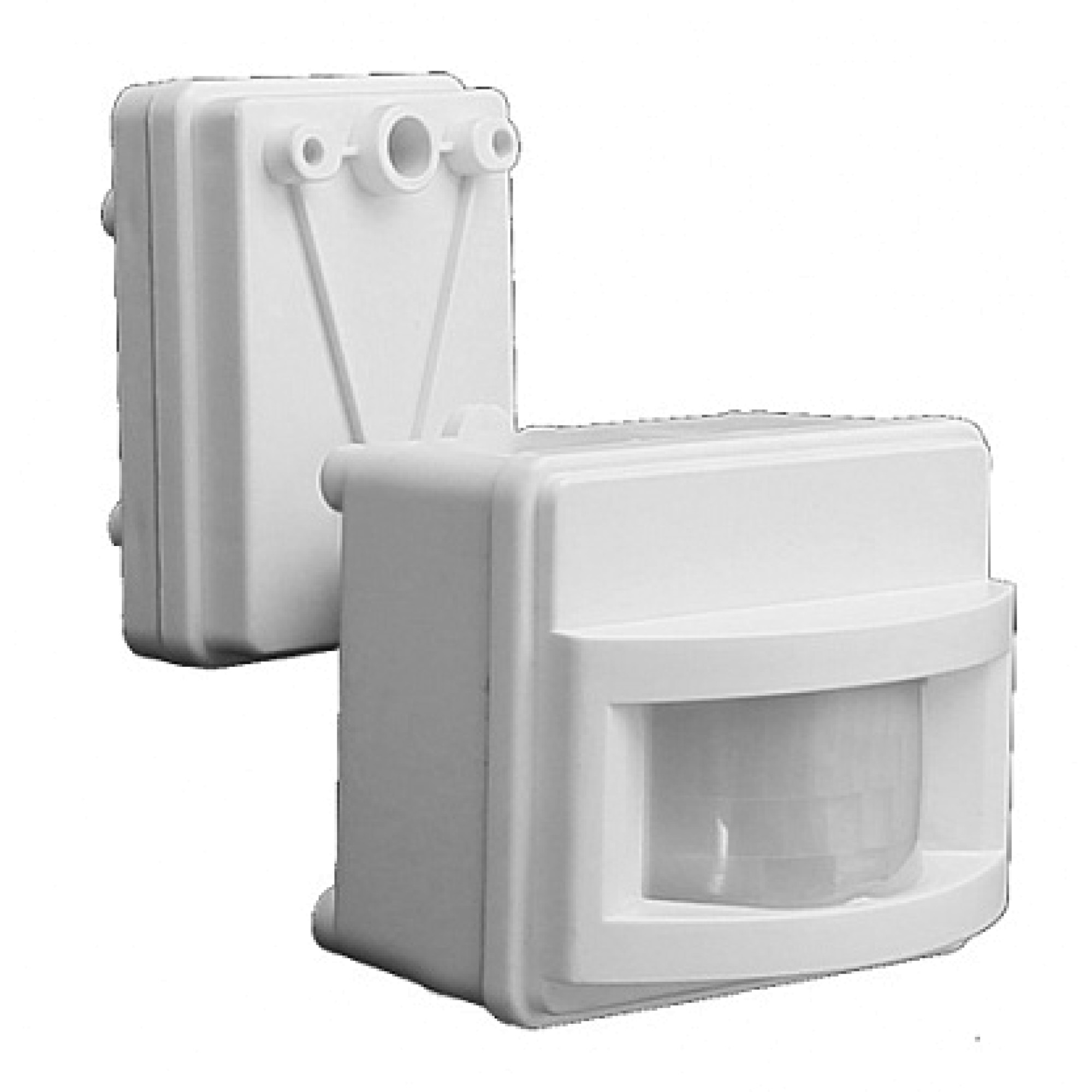 Датчик движения PMS-IR 017 1200Вт 120° 2-12м IP44 WH Jazzway