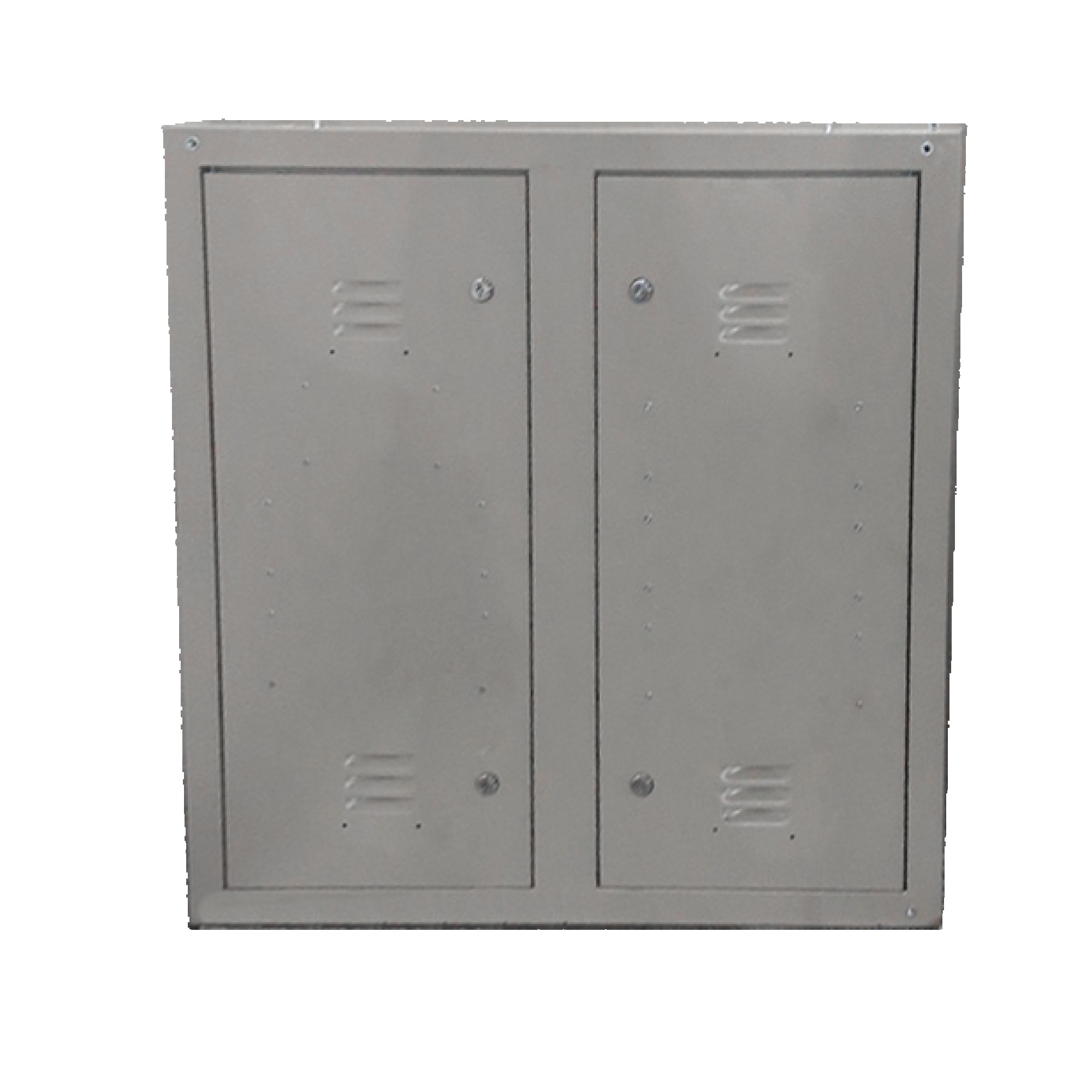 Кабинет металлический уличный тыловой (2 двери) 960*960