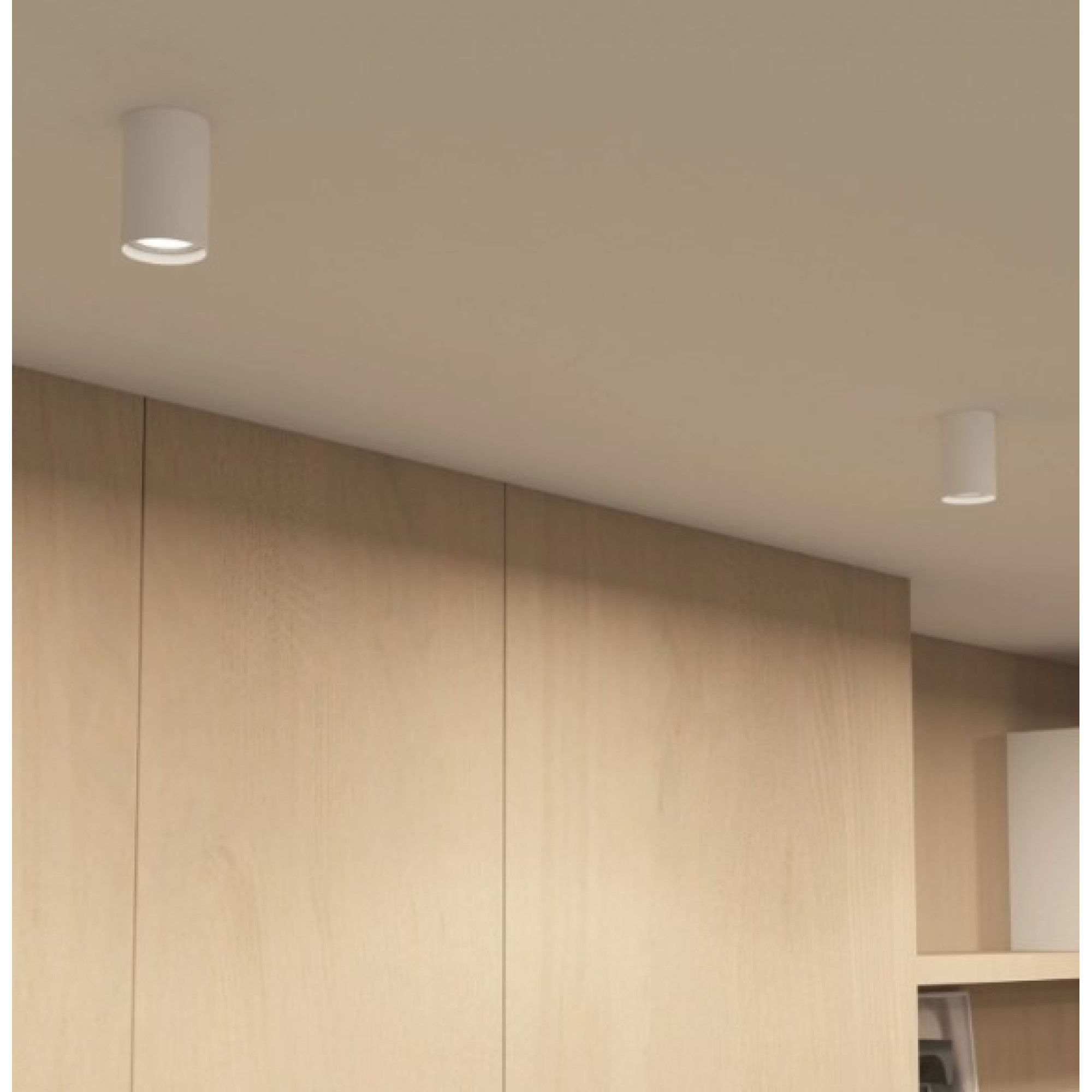 Точечный накладной светильник DK2050-WH Denkirs