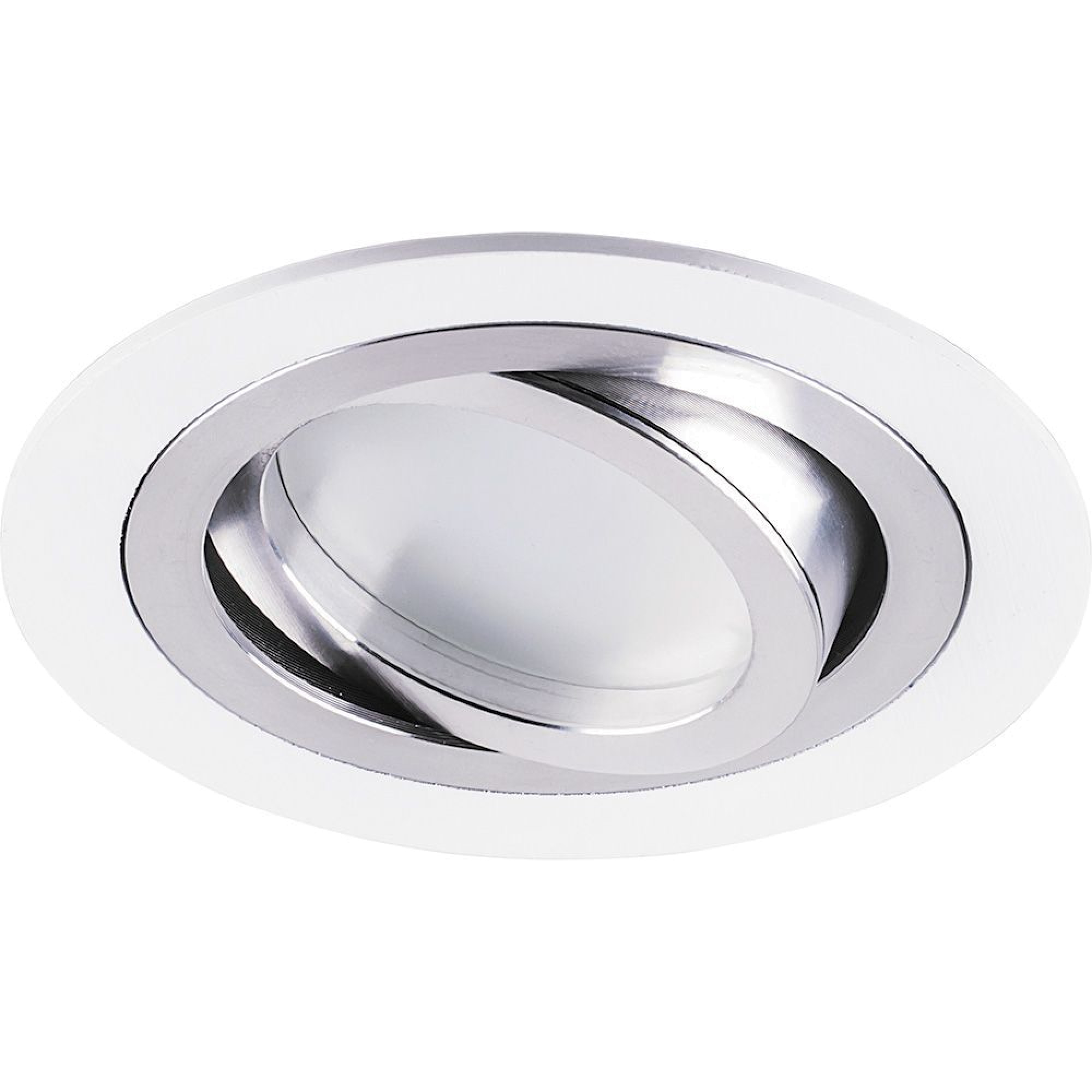 Светильник встраиваемый круг поворотный DL2811 MR16 G5.3, белый Feron