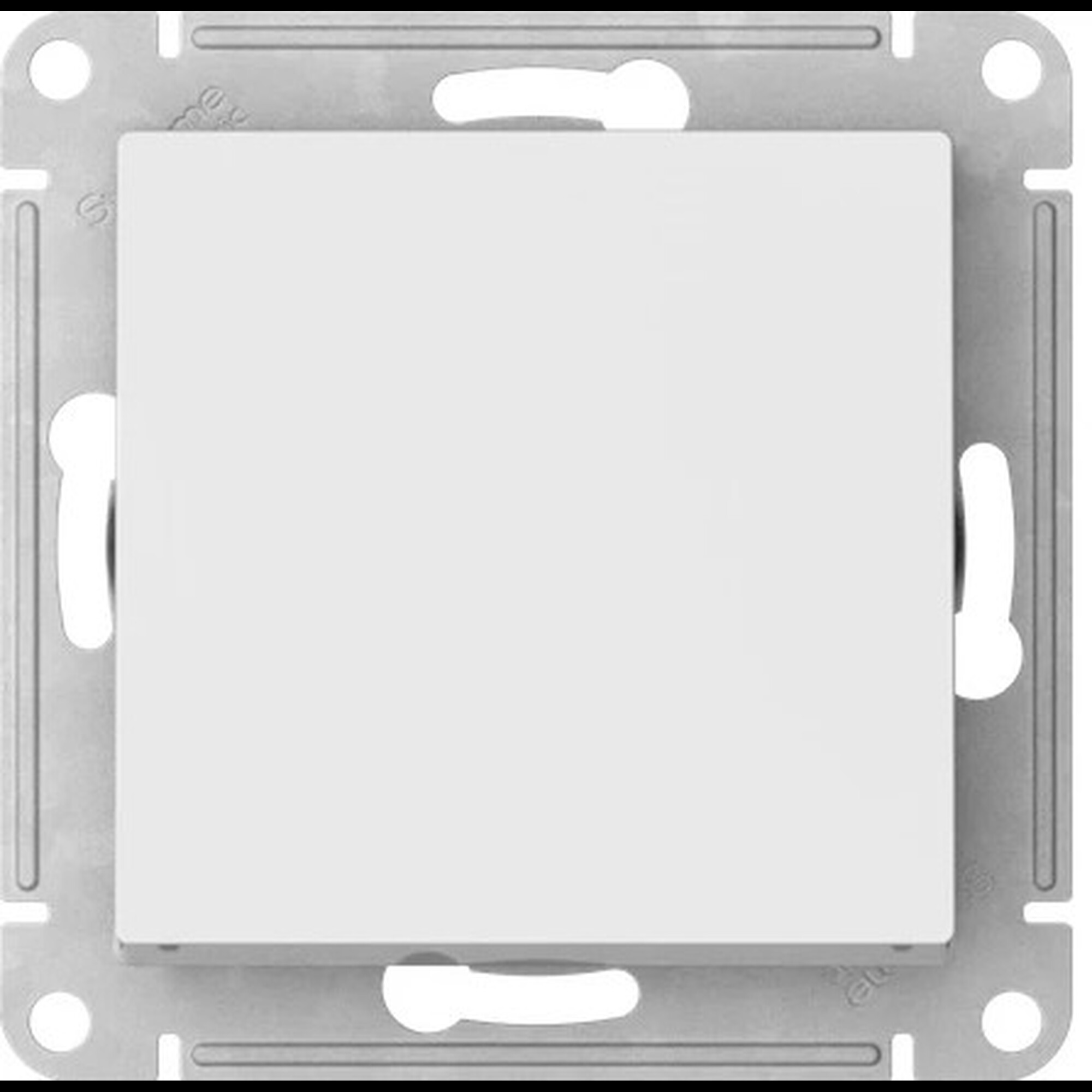 1-клавишный ВЫКЛЮЧАТЕЛЬ, сх.1, 10АХ, мех., быстрозажимные клеммы., БЕЛЫЙ