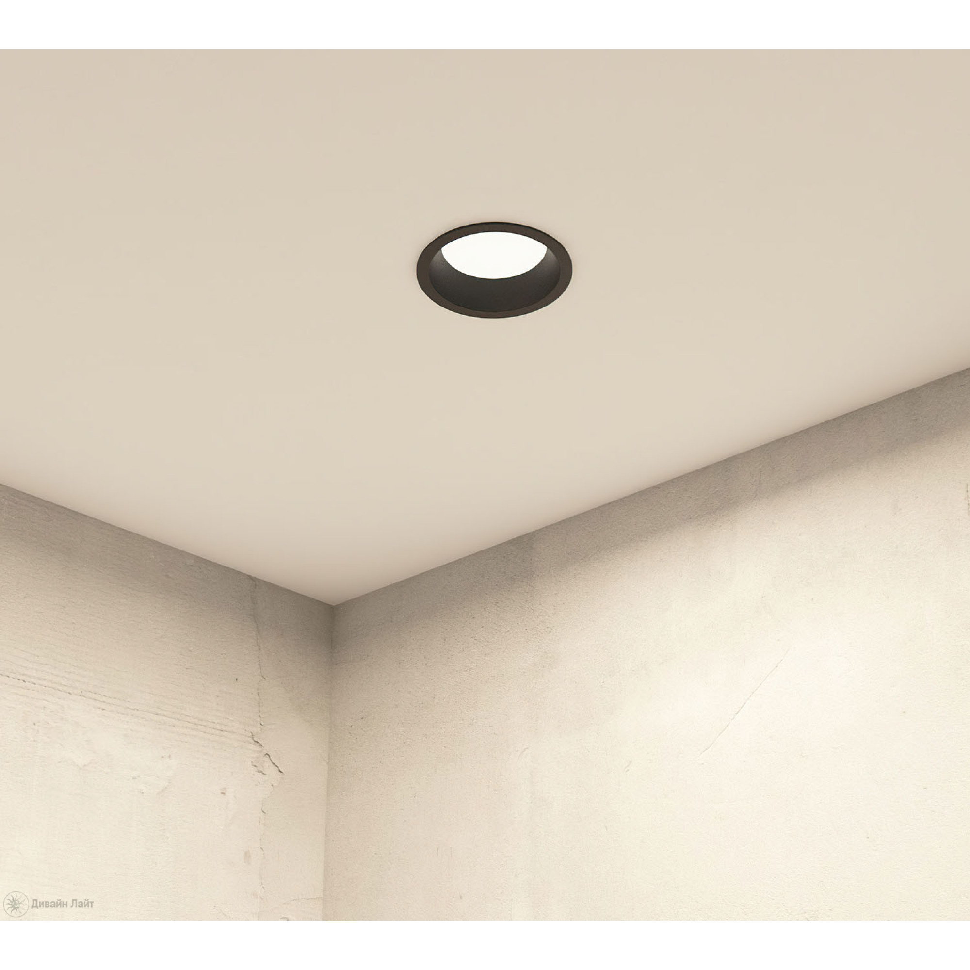 Встраиваемый светильник Deep DK3103-BK Denkirs