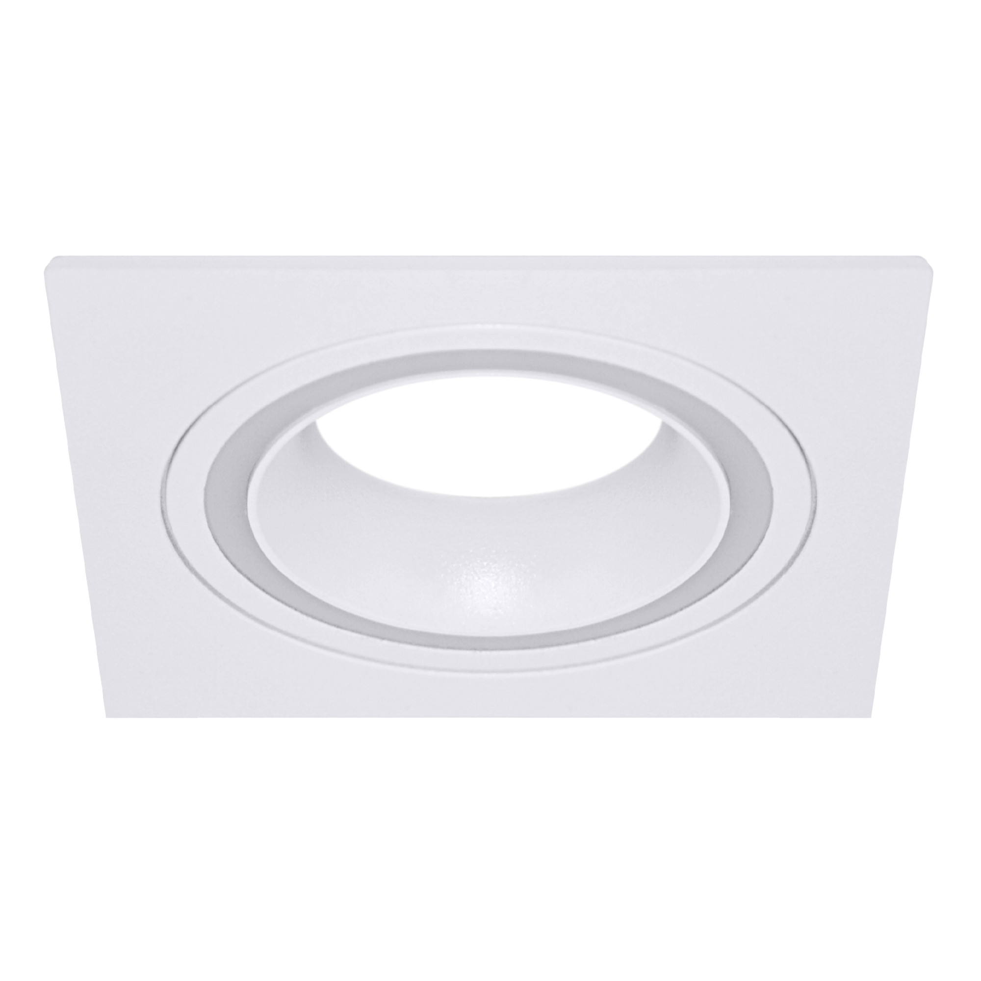 Светильник встраиваемый GU5.3 (MR16) с акрилом квадрат 010404 Белый SignImpress