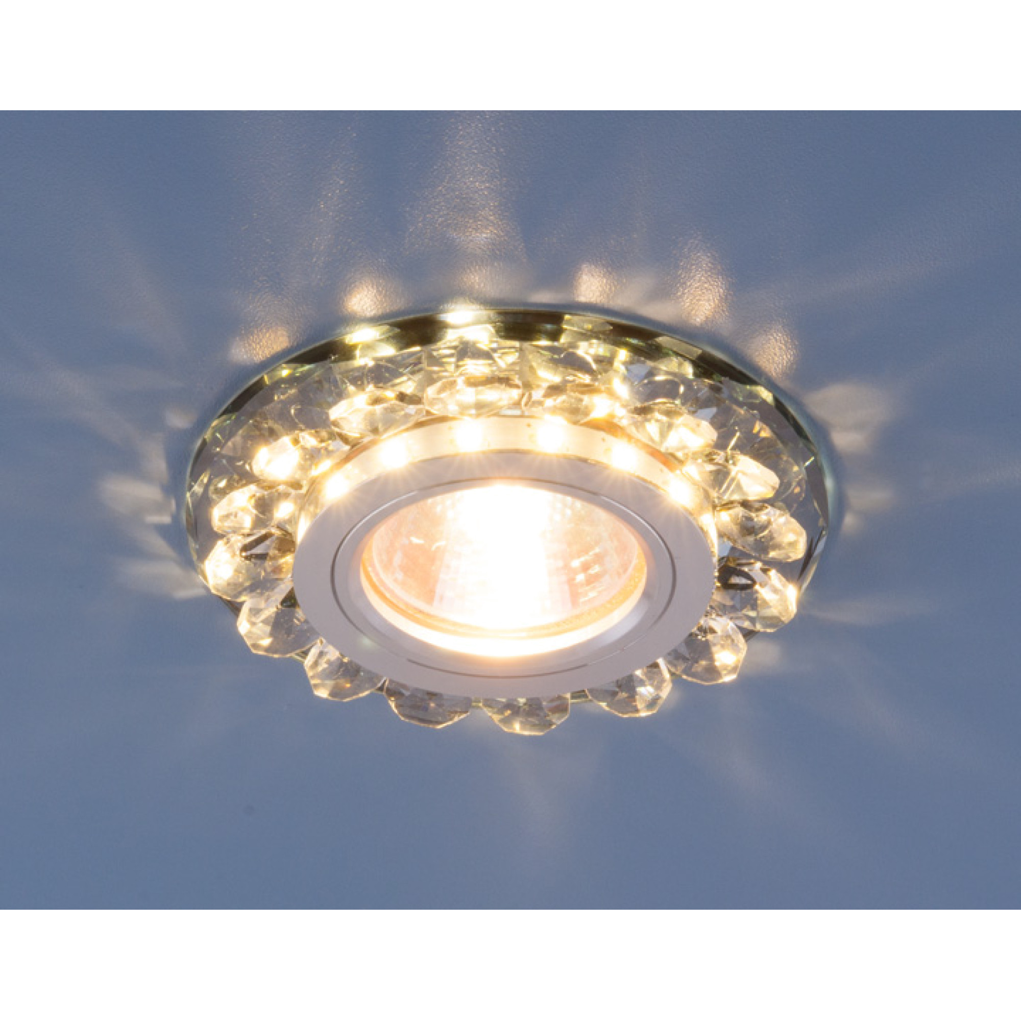 Светильник встраиваемый с подсветкой 6036 MR16 дымчатый Elektrostandard (распродажа)