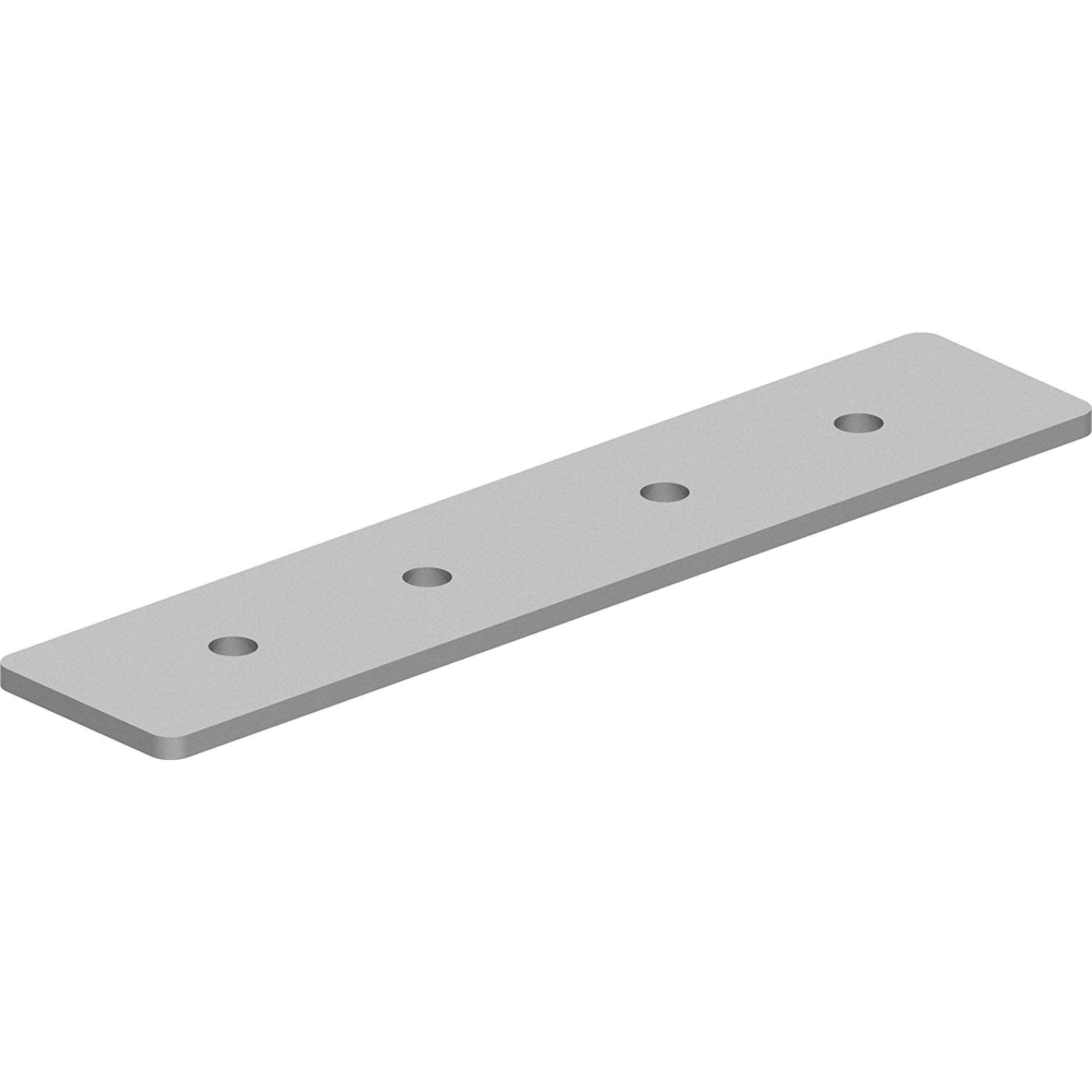 Соединитель прямой для низковольтного накладного шинопровода, белый, LD2000 Feron