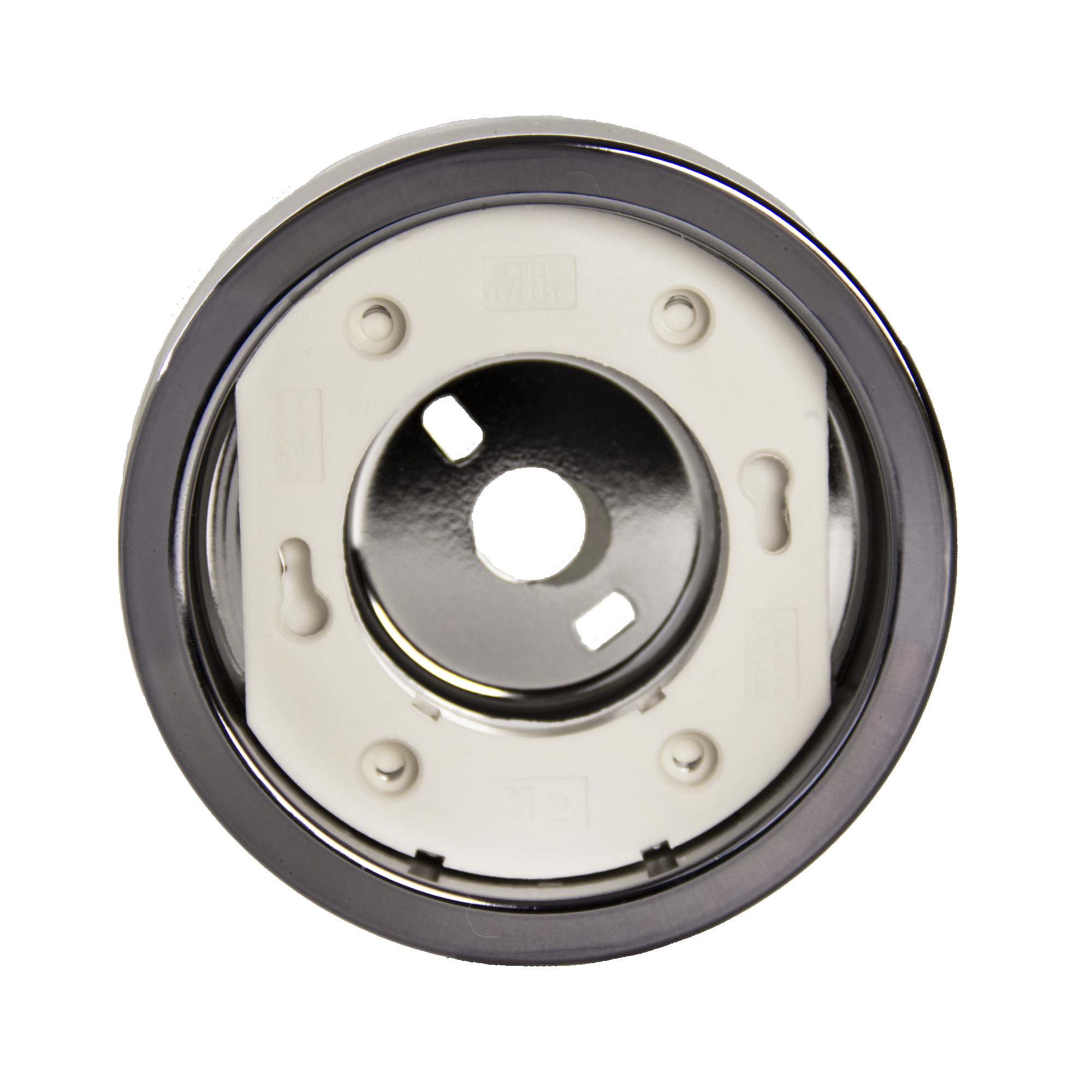 Светильник накладной R75Н черный хром