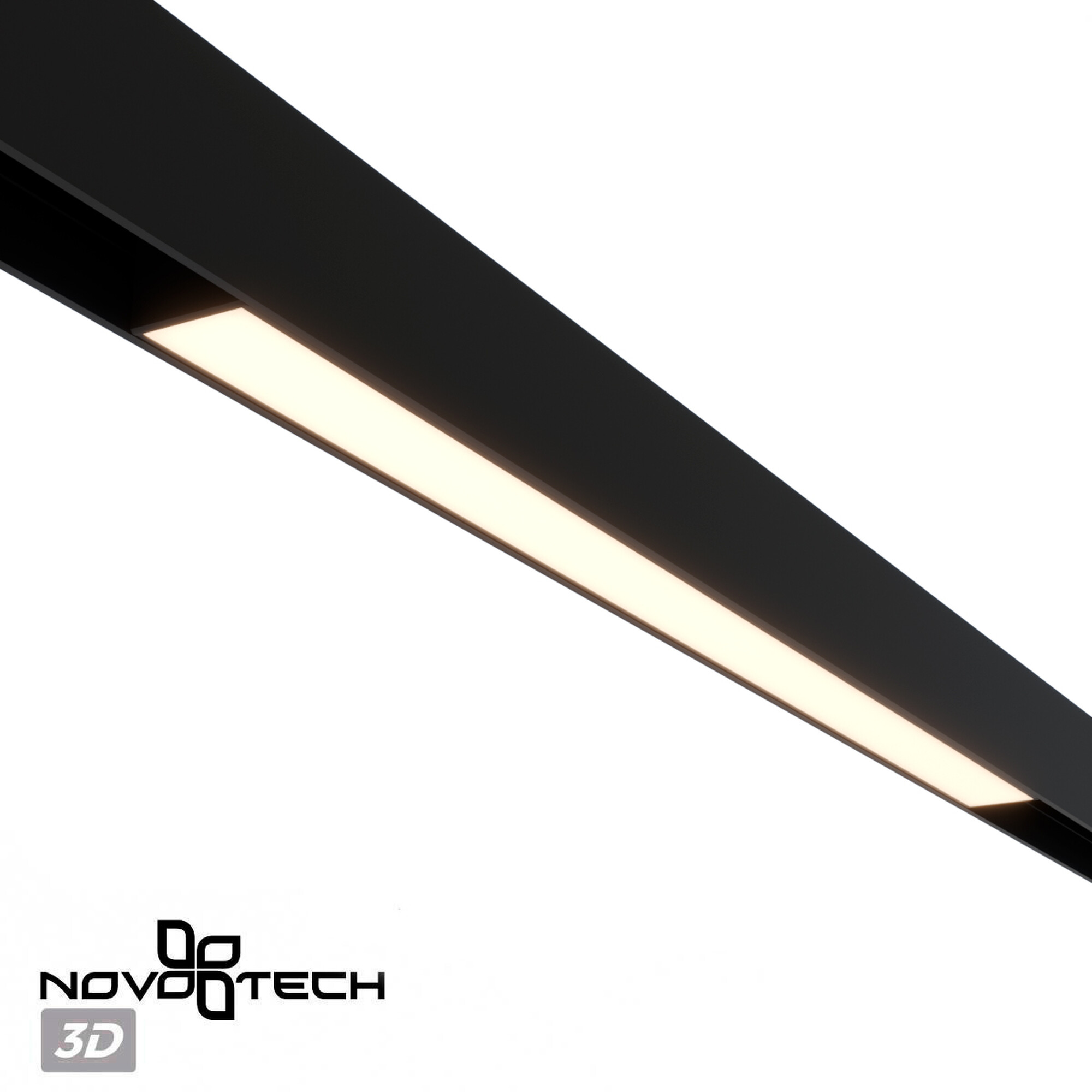 359938 PORT NT25 208 черный Трековый светильник с переключ. цв. темпер. IP20 LED 3000К4000К6000К VECTOR Novotech