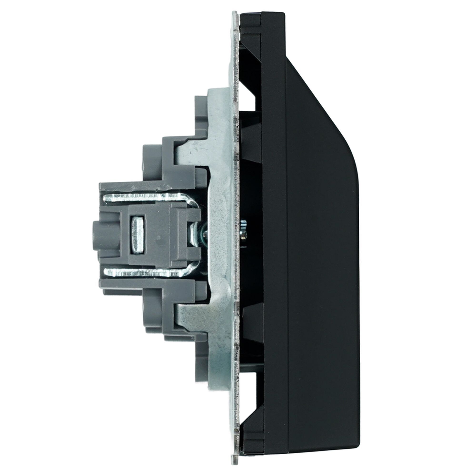 Кабельный вывод ( механизм), серия Эмили, черный уголь, soft-touch, RST00-5119-05