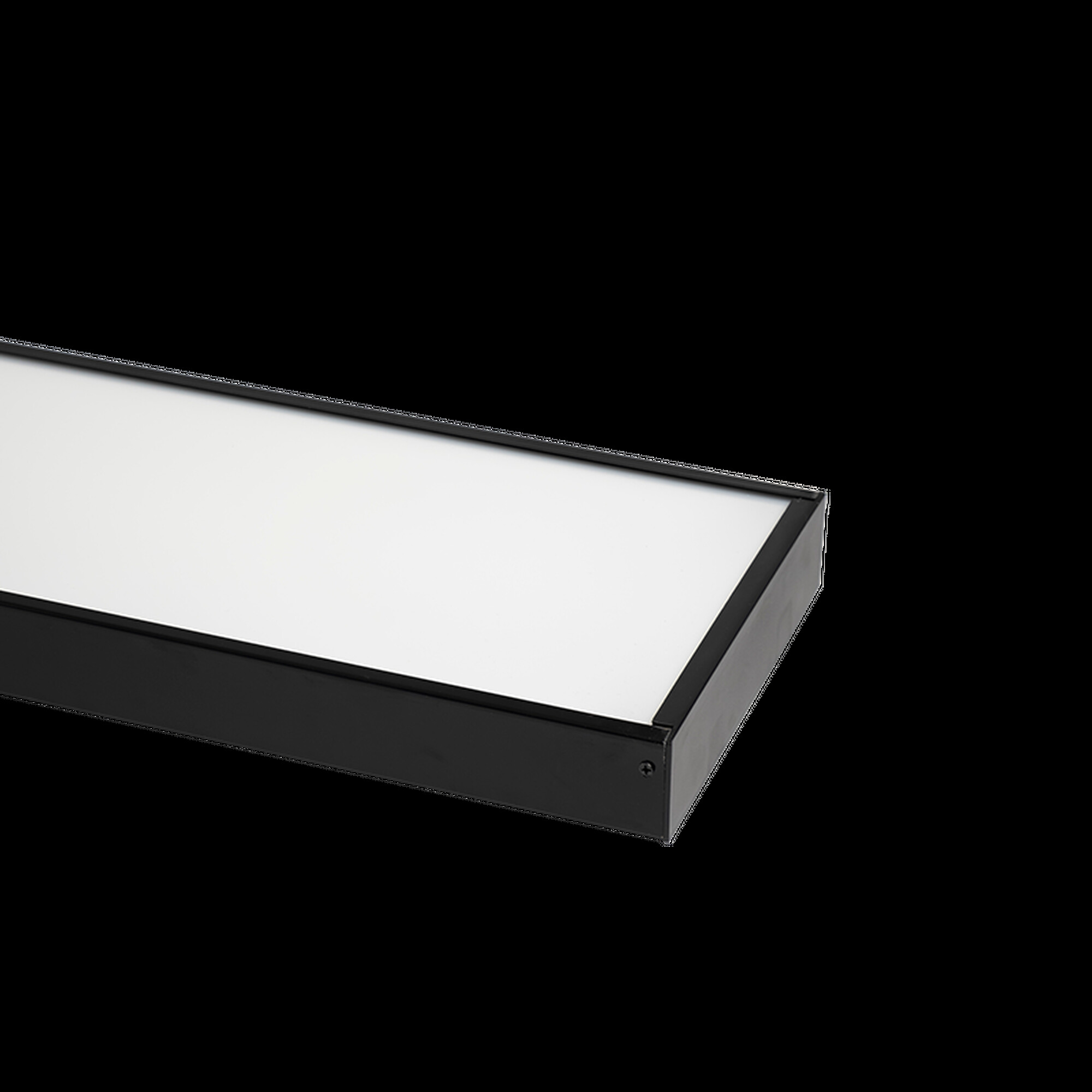 Светильник светодиодный накладной PSO-01 45w 4000K BLACK 1200х180 IP40 Jazzway 