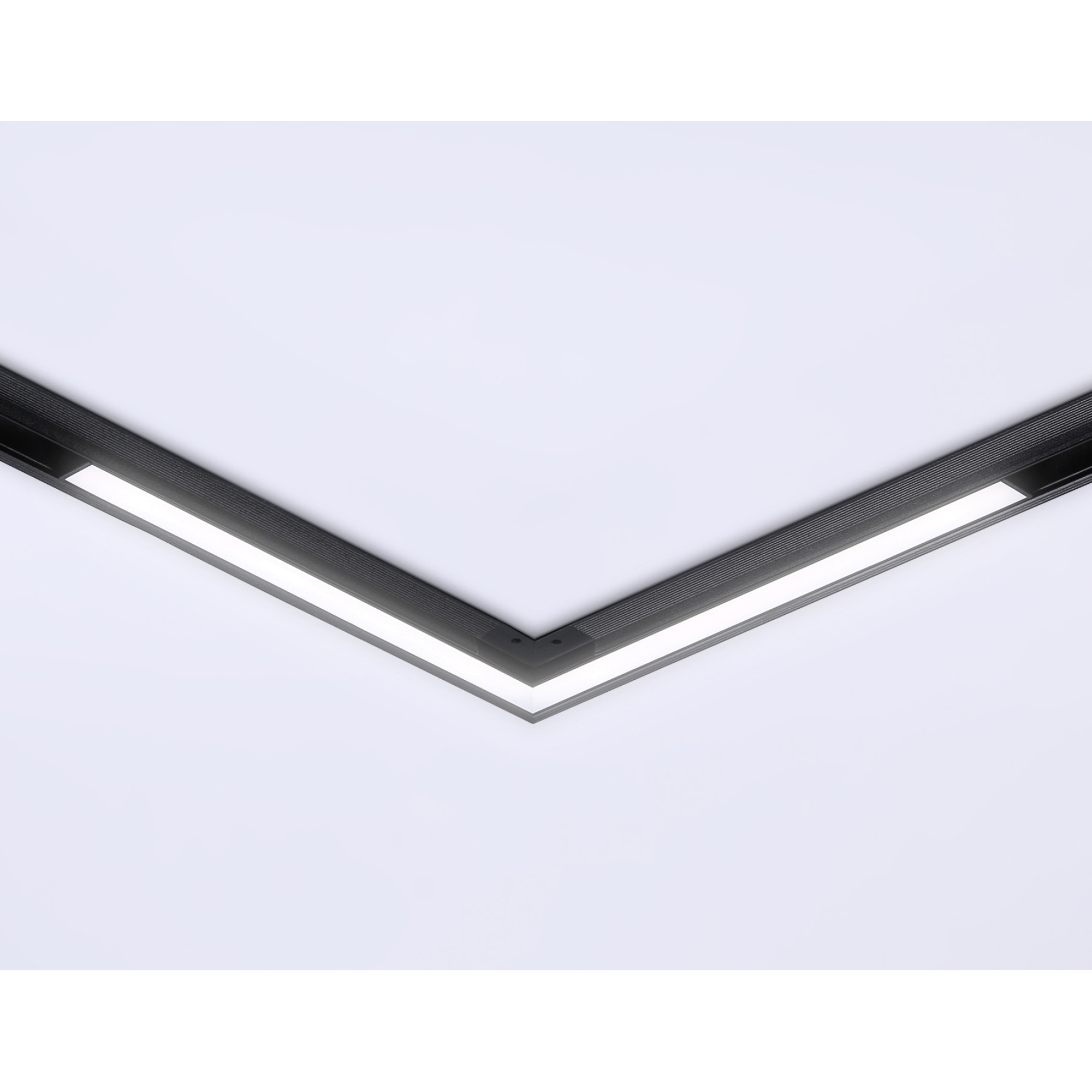 Светильник угловой для шинопровода Magnetic GL3982 BK черный IP20 24W 4200K 48V 300*300 Ambrella lig