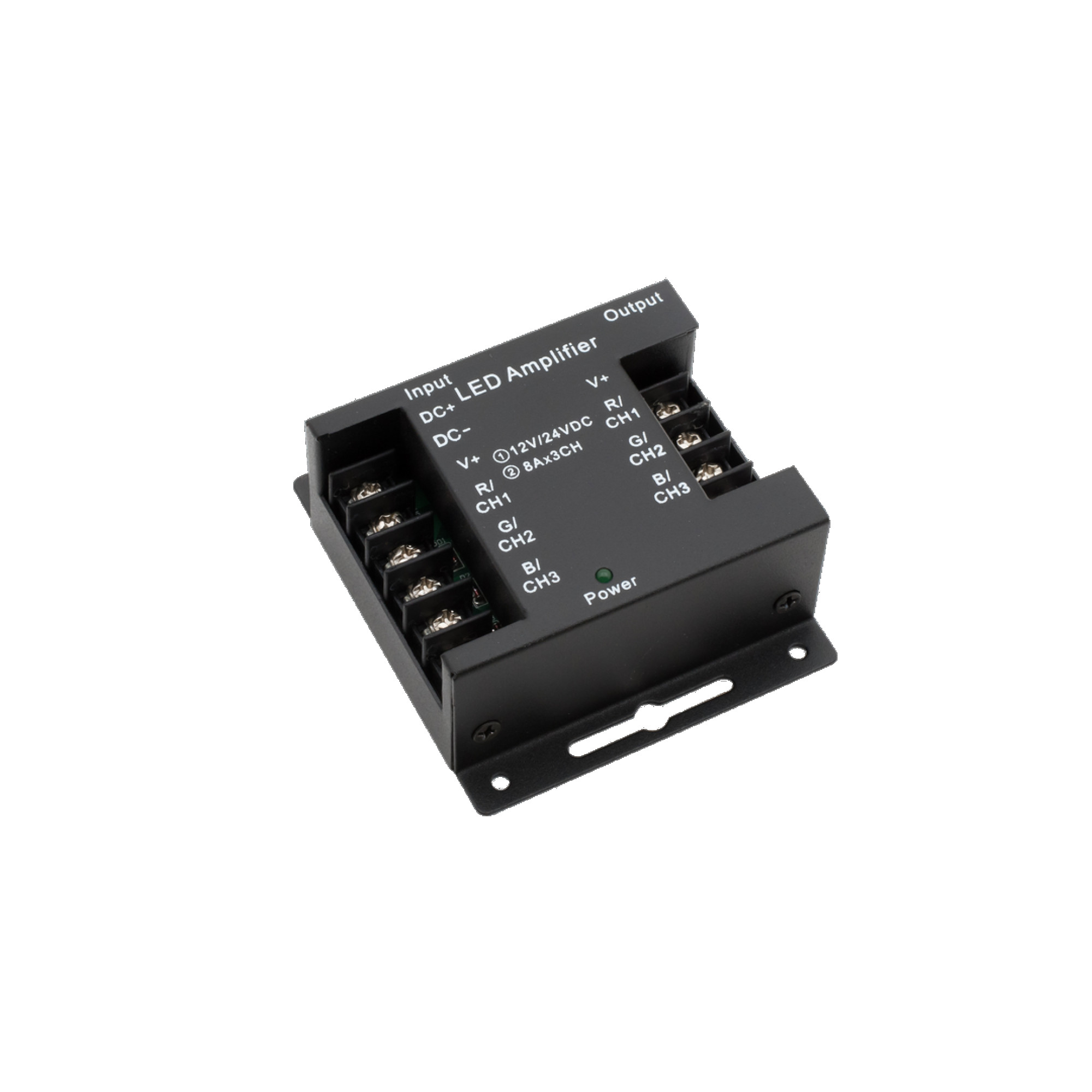 Усилитель RGB,24А,Черный SWG