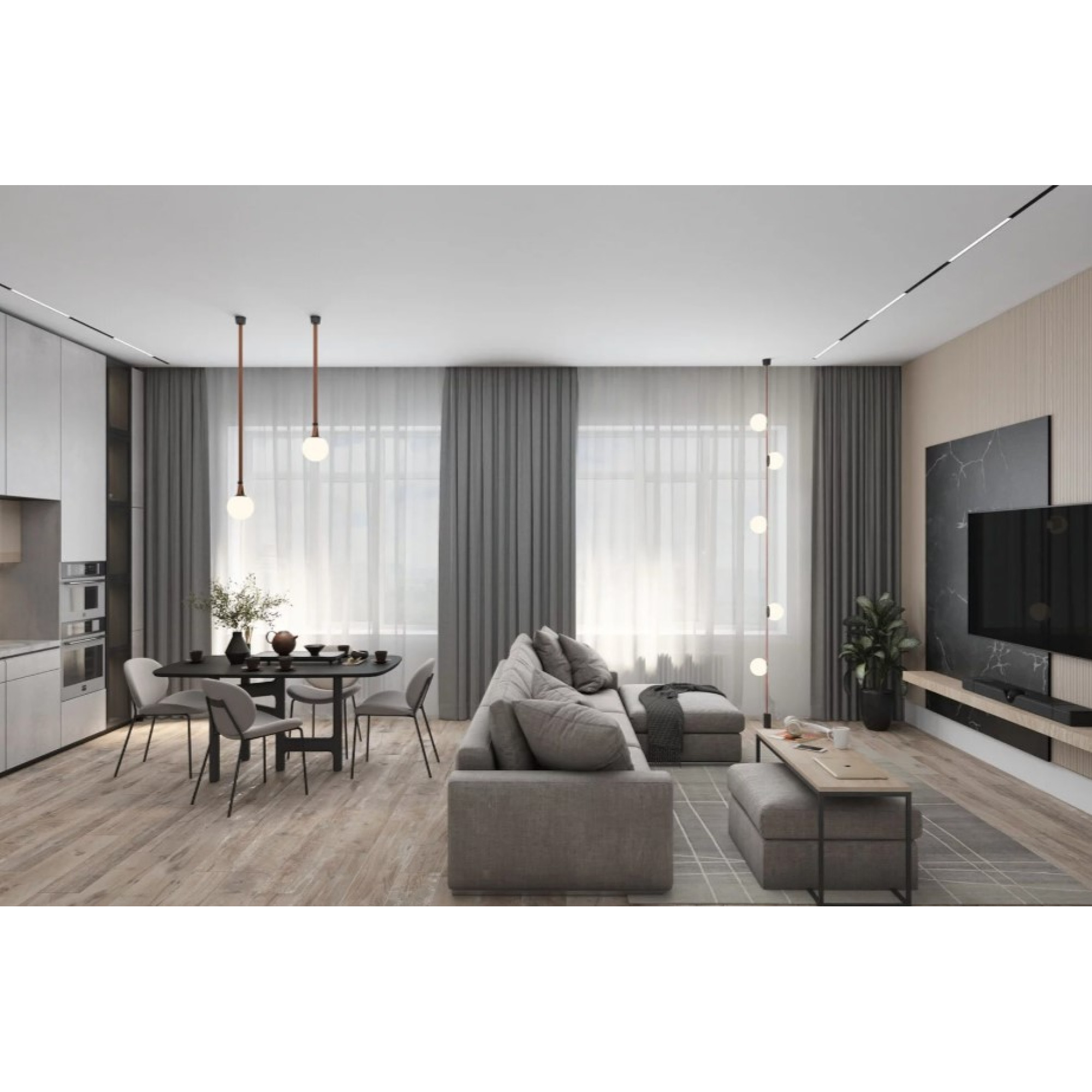 Трековый светильник DK8005-BK Denkirs