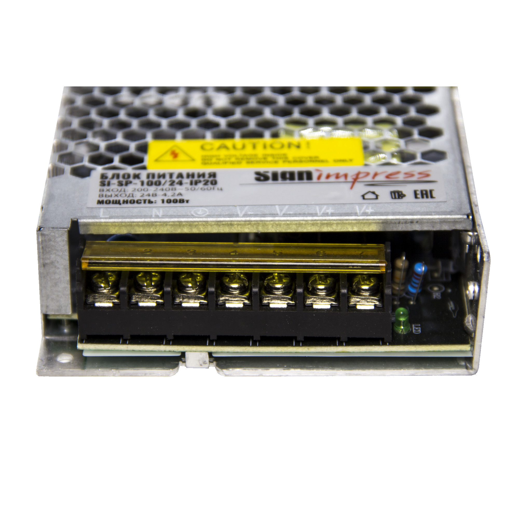 Блок питания 100Вт 24В IP20 YM SignImpress