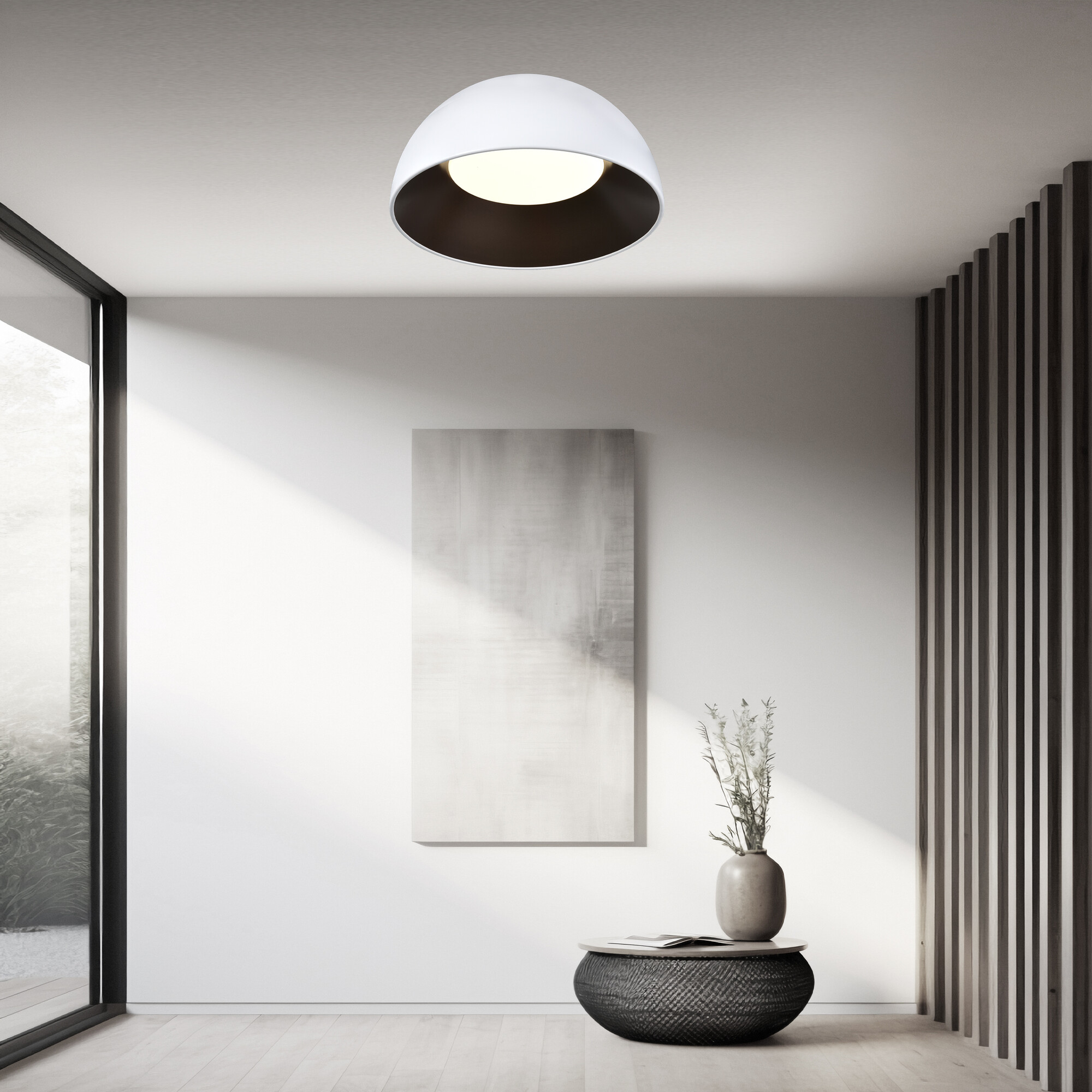 Светильник накладной светодиодный 54 Вт 3240 Лм Белый/Кофе Signimpress