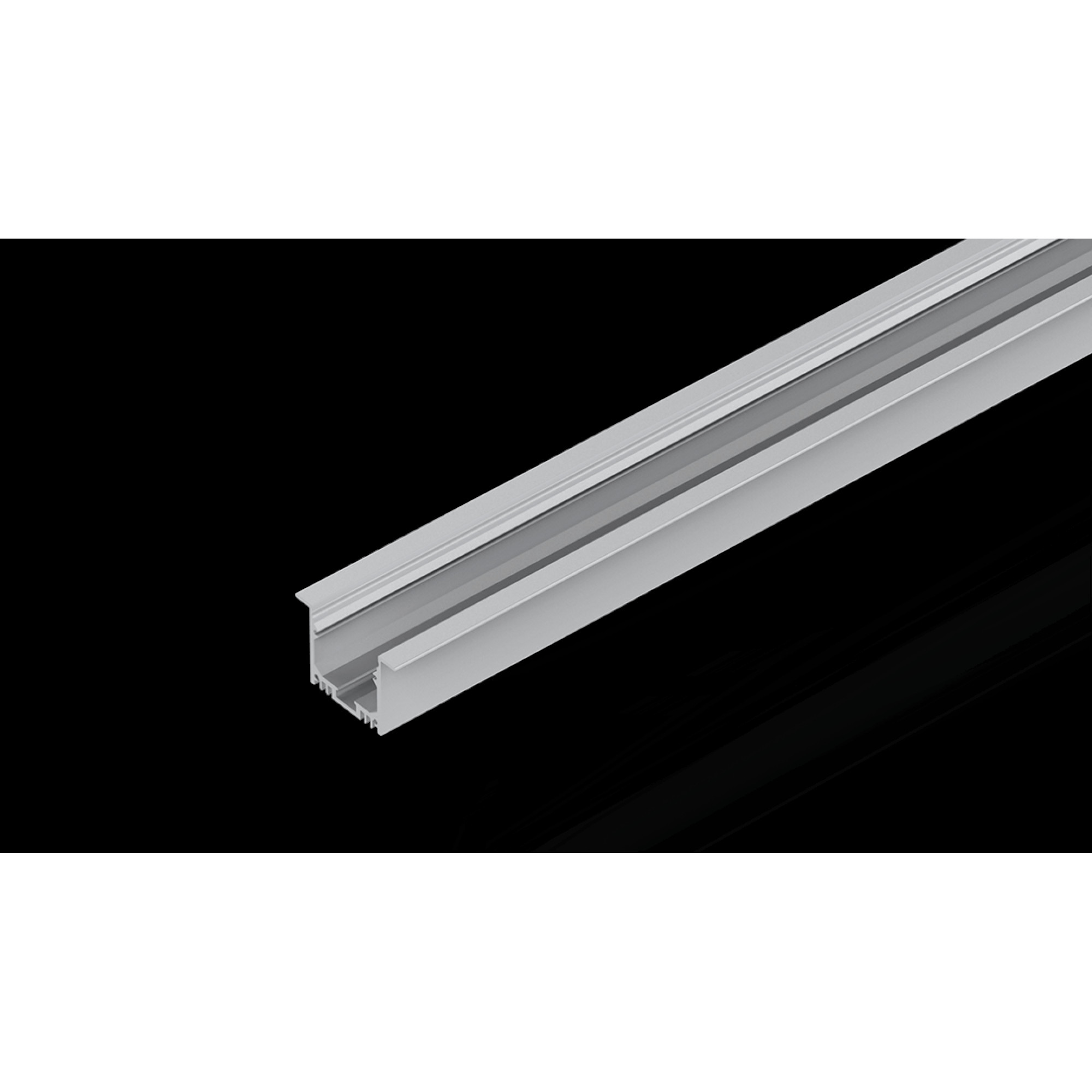 Профиль встраиваемый алюминиевый LE.4932 (2.5м) SWG