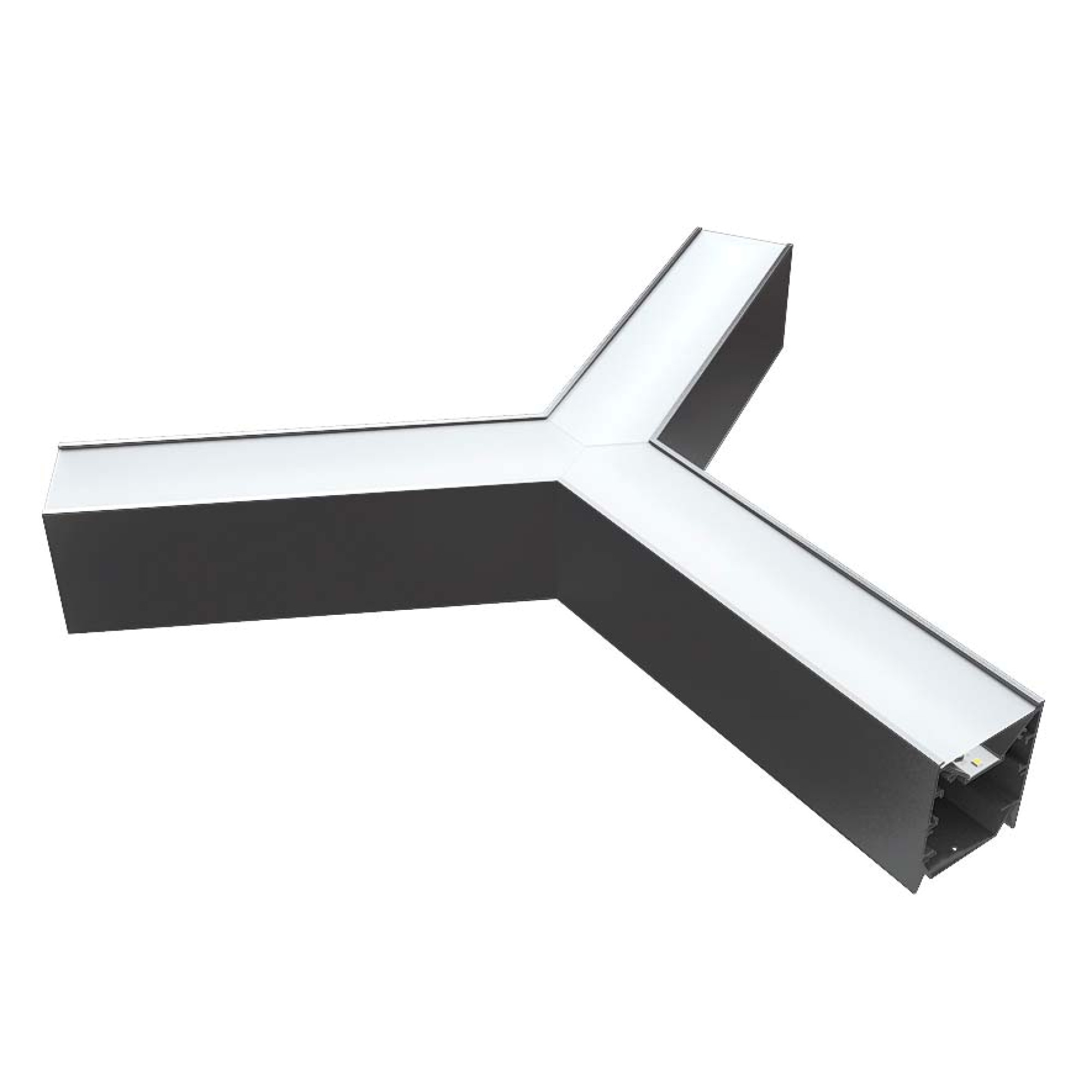 Светильник светодиодный FL 60 DESIGN FORM-Y120 RAL9005 5000К OPAL Faros