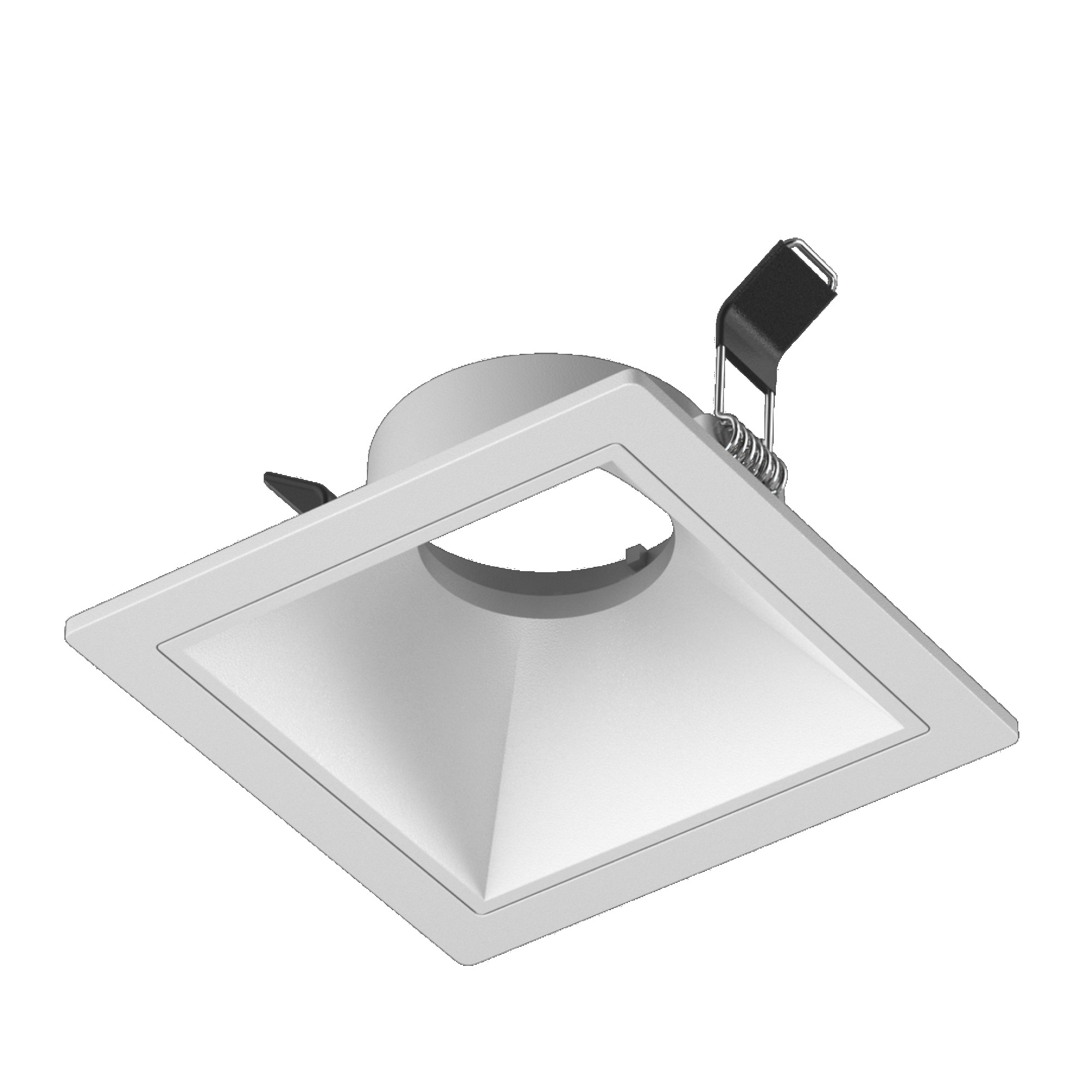 Рамка квадрат для COMBO 3, белая SWG