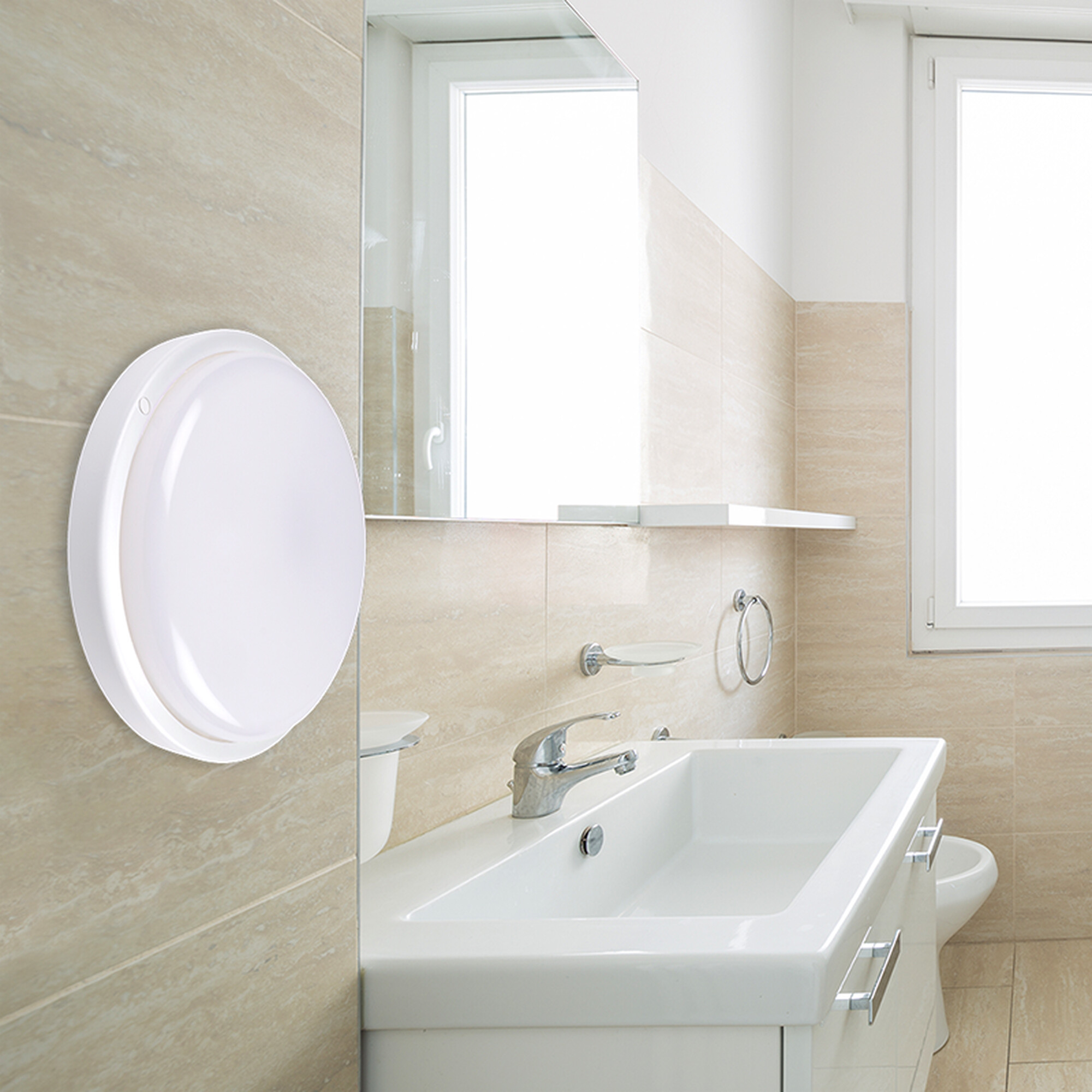 Светильник светодиодный PBH - PC2-RA 18W 6500K WHITE IP65 Jazzway