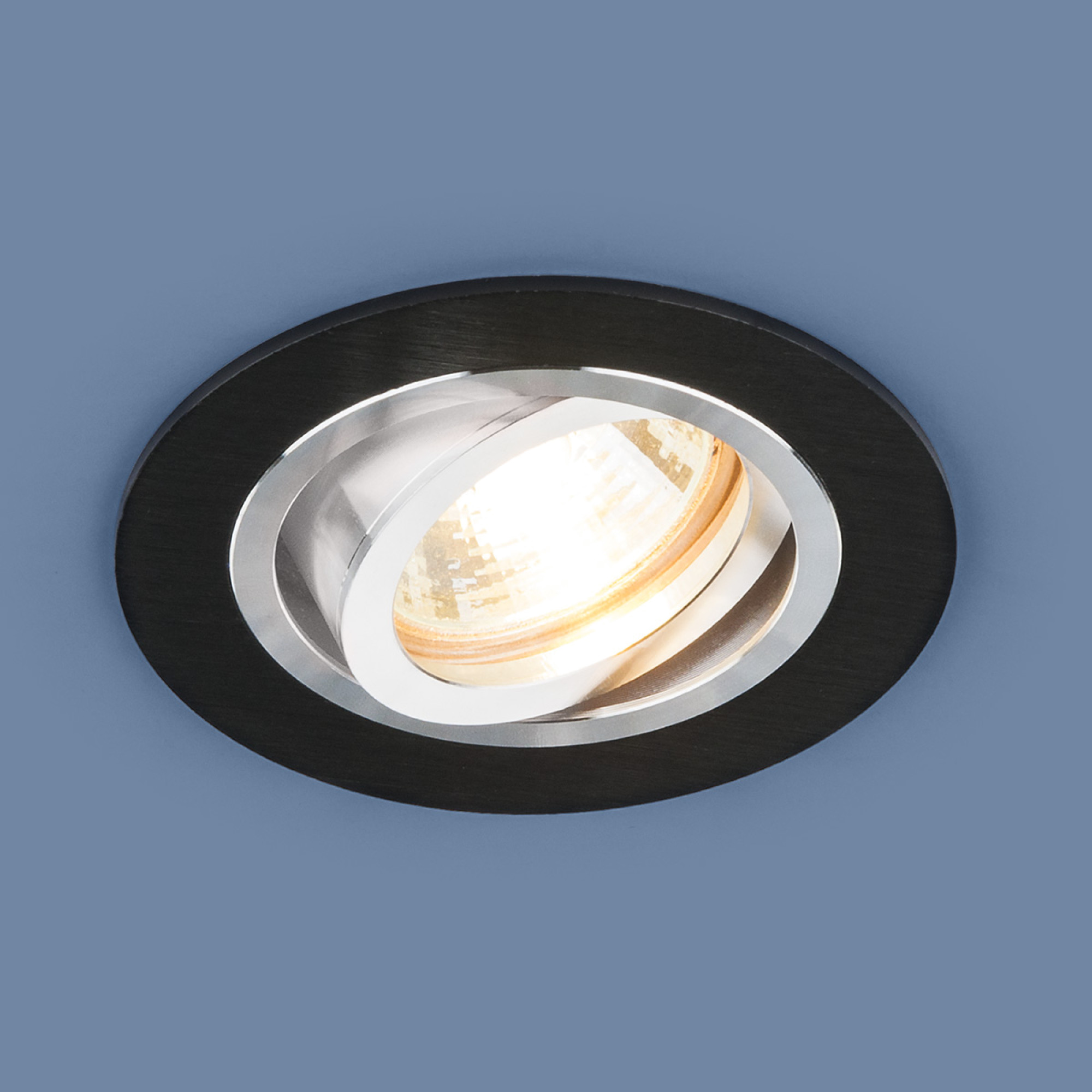 Светильник встраиваемый поворотный 1061/1 MR16 чёрный Elektrostandard (распродажа)