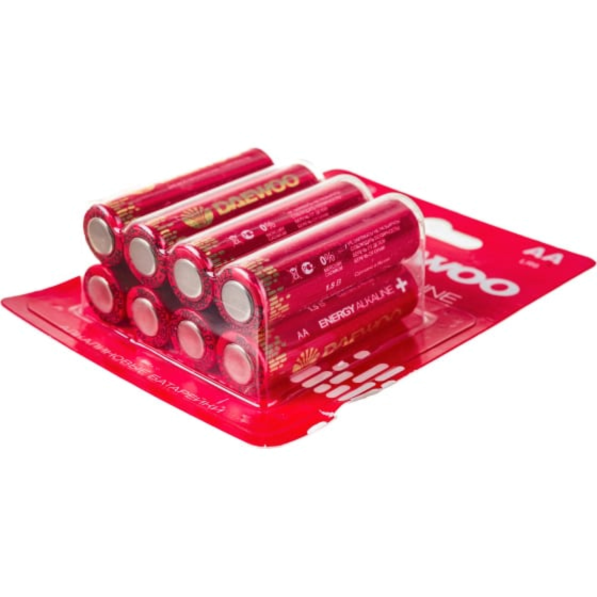 Щелочные батарейки LR 6 DAEWOO Energy Alkaline BL-8