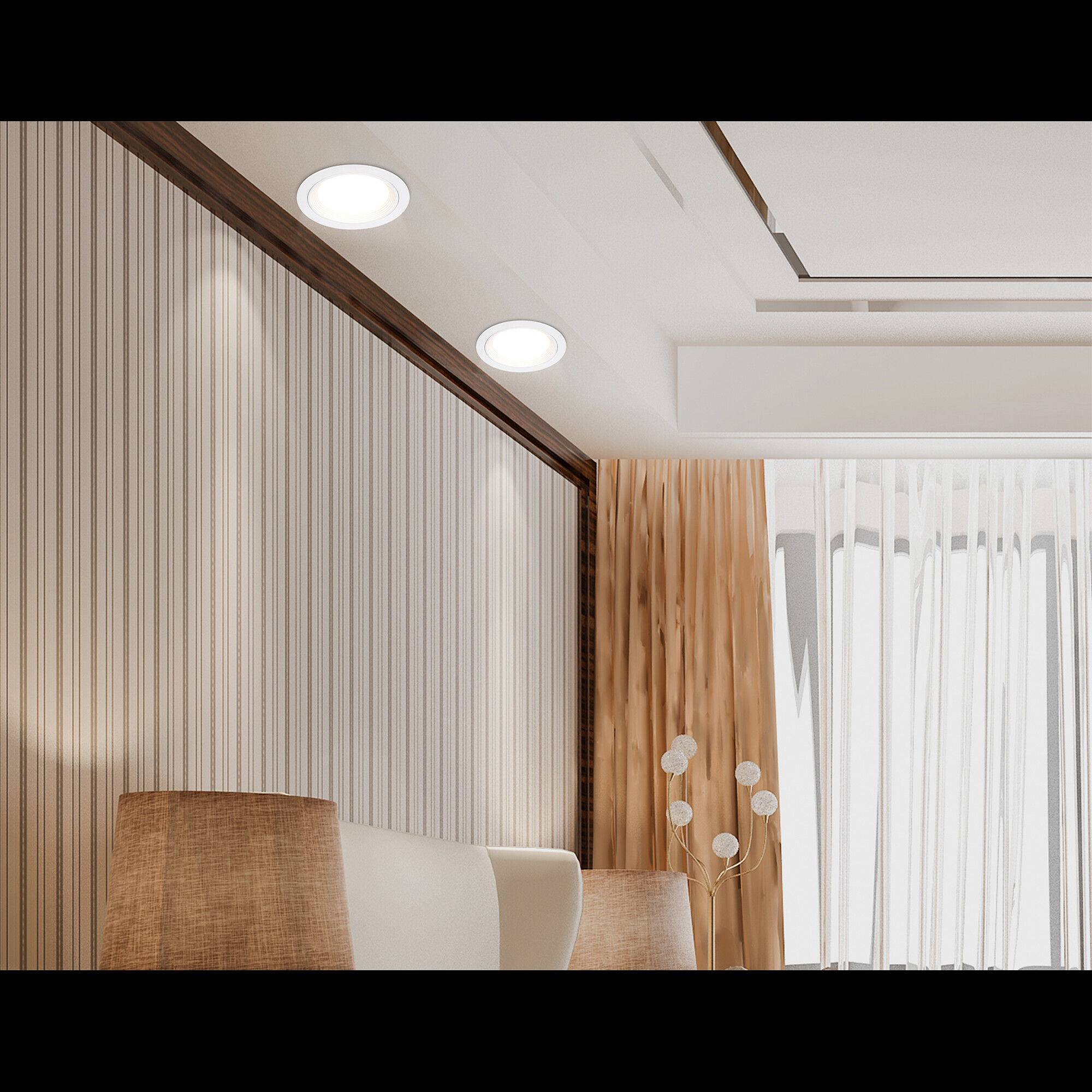 Встраиваемый точечный светильник GX53 TN51801 WH белый GX53 max 15W D110*23 Ambrella