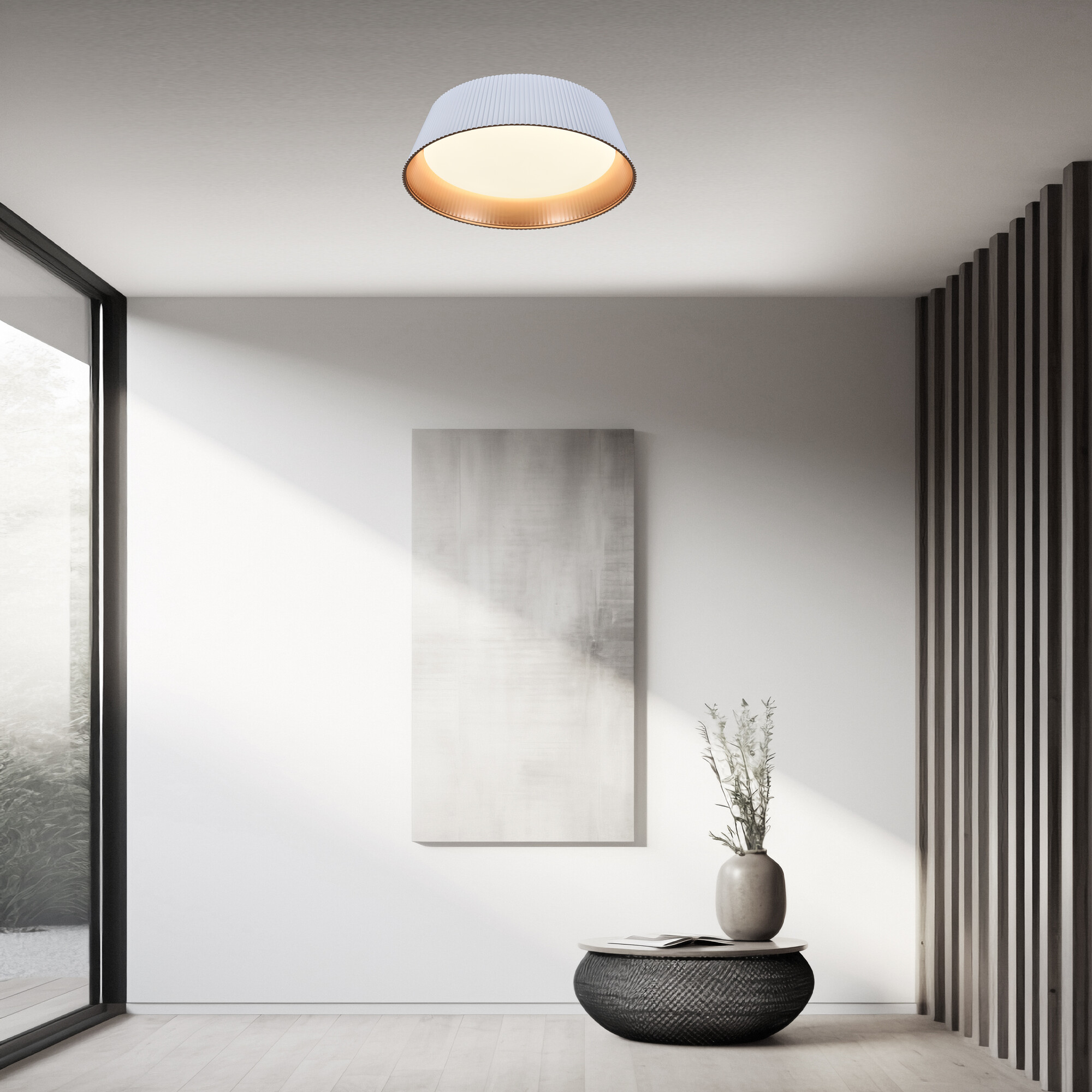 Светильник накладной светодиодный 24 Вт 4320 Лм Белый /Золото Signimpress