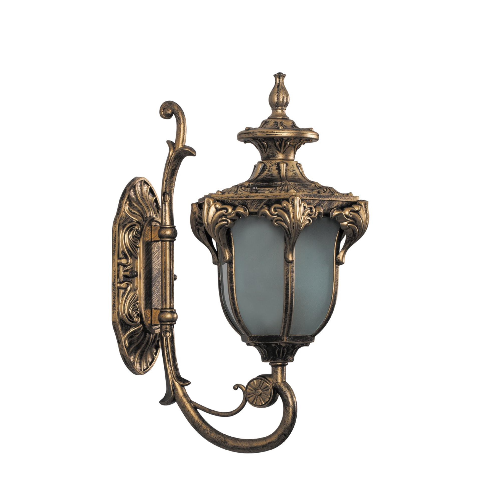 Светильник настенный декоративный PL4041 60W 230V E27 270*175*410мм черное золото Feron