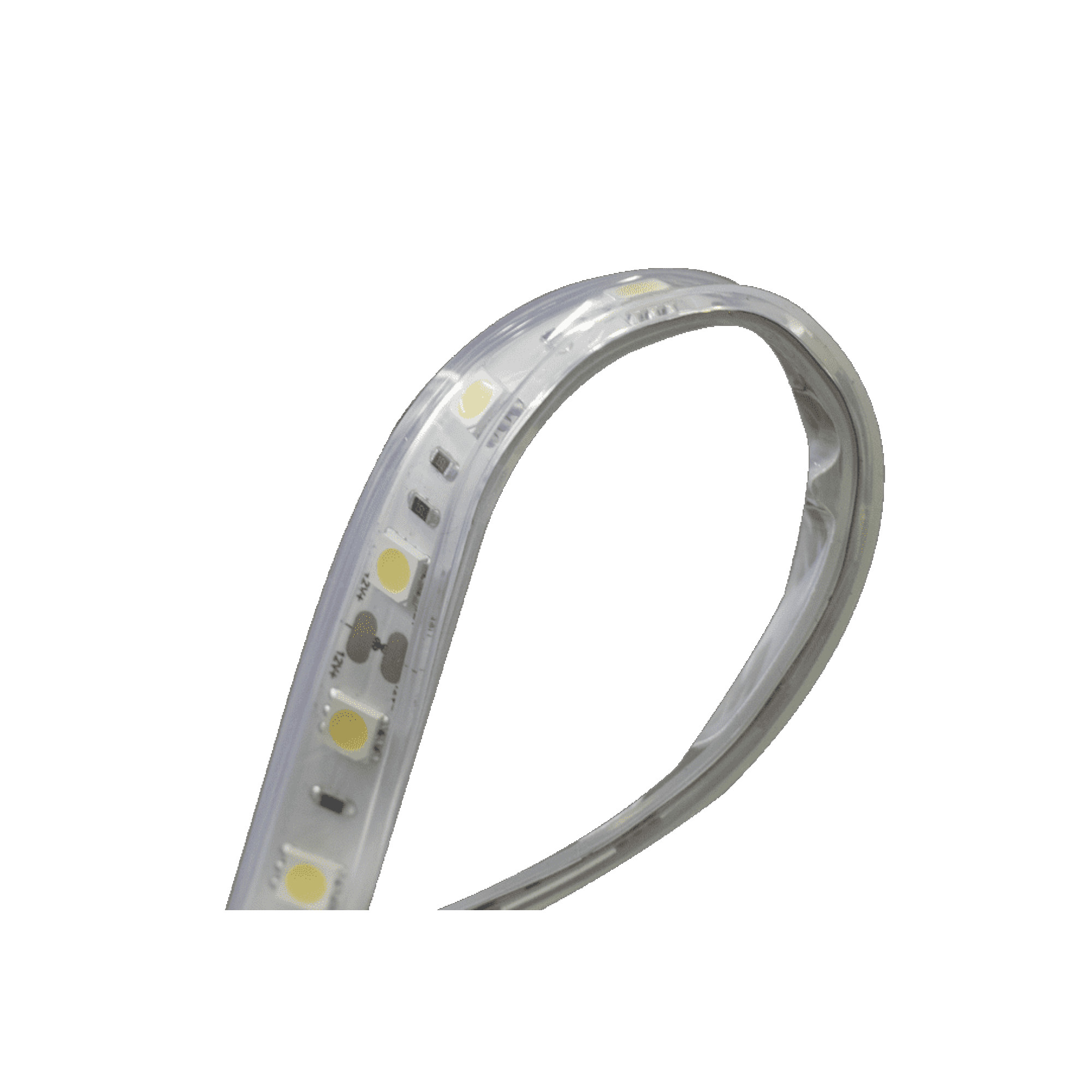 Лента светодиодная LUX5050 60LED/м 14,4Вт/м 24В IP65 Цвет:Холодный белый (6000K) (1метр) SWG