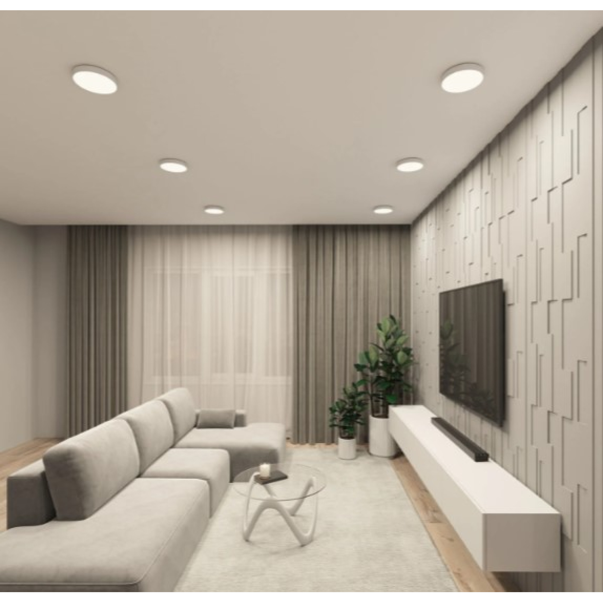 Накладной светильник DK2851-WH Denkirs